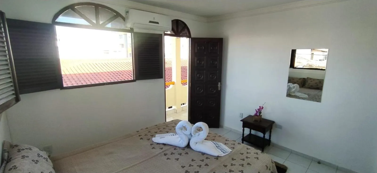 Bed in POUSADA VENTO NORTE CAMA & CAFÉ SUÍTES INDIVIDUAIs