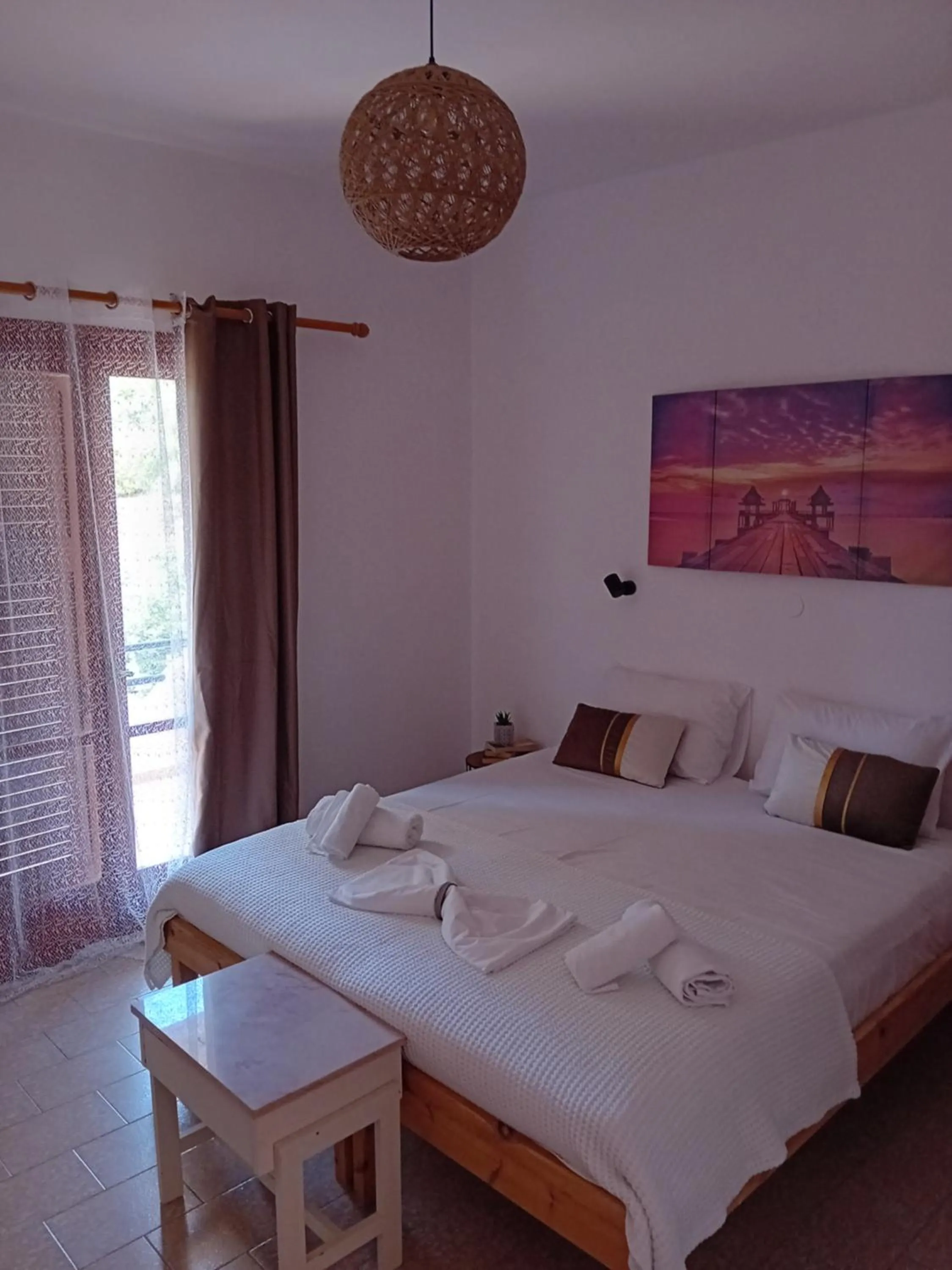 Bed in Φiloxenia Apartments