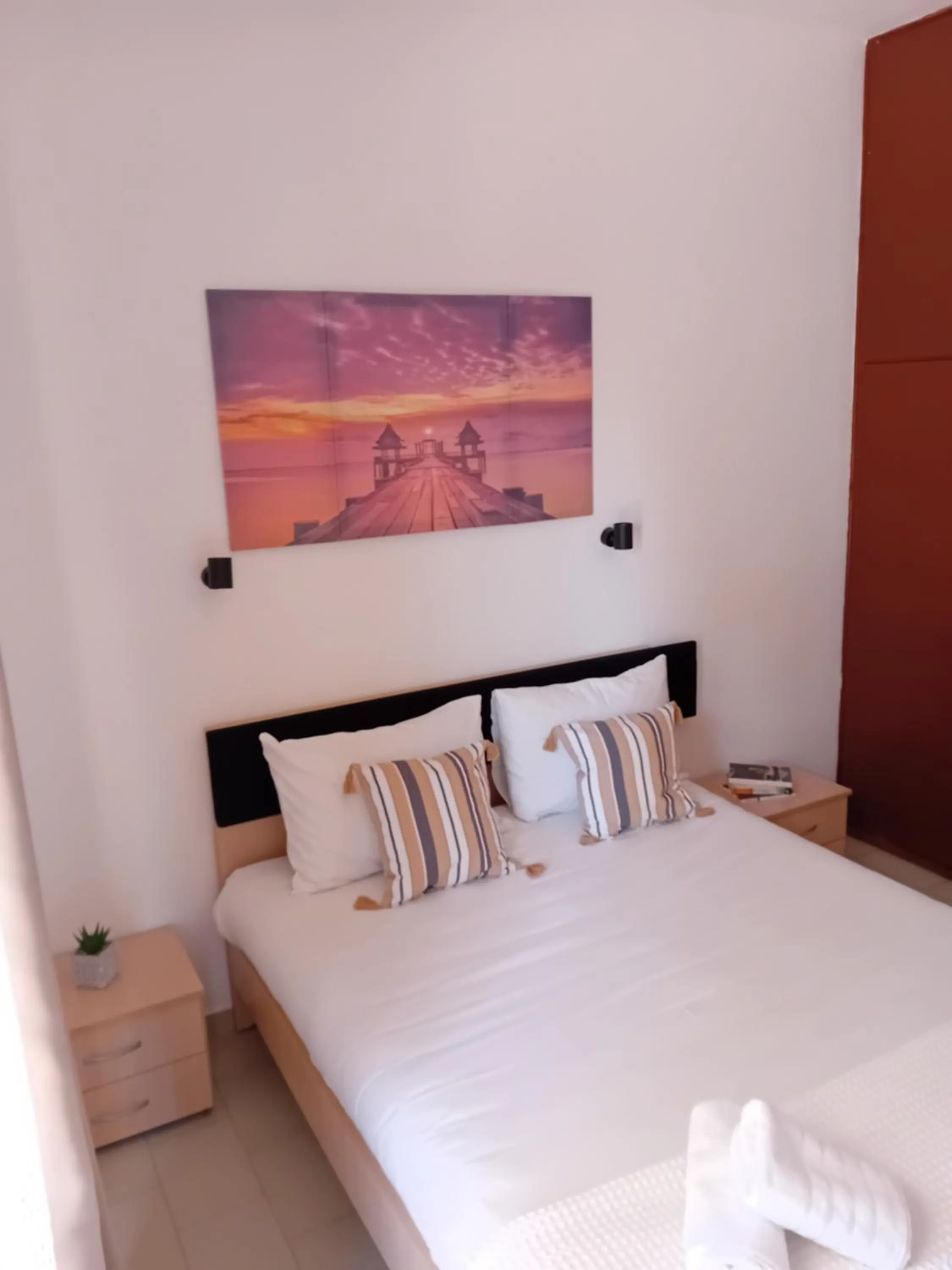 Bed in Φiloxenia Apartments