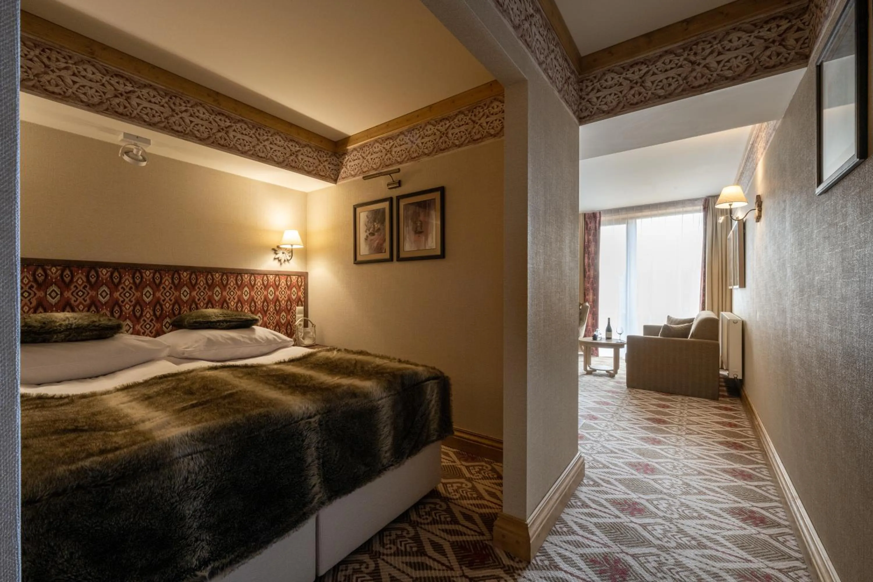 Property building, Bed in Apartamenty Aries Residence Bukowina