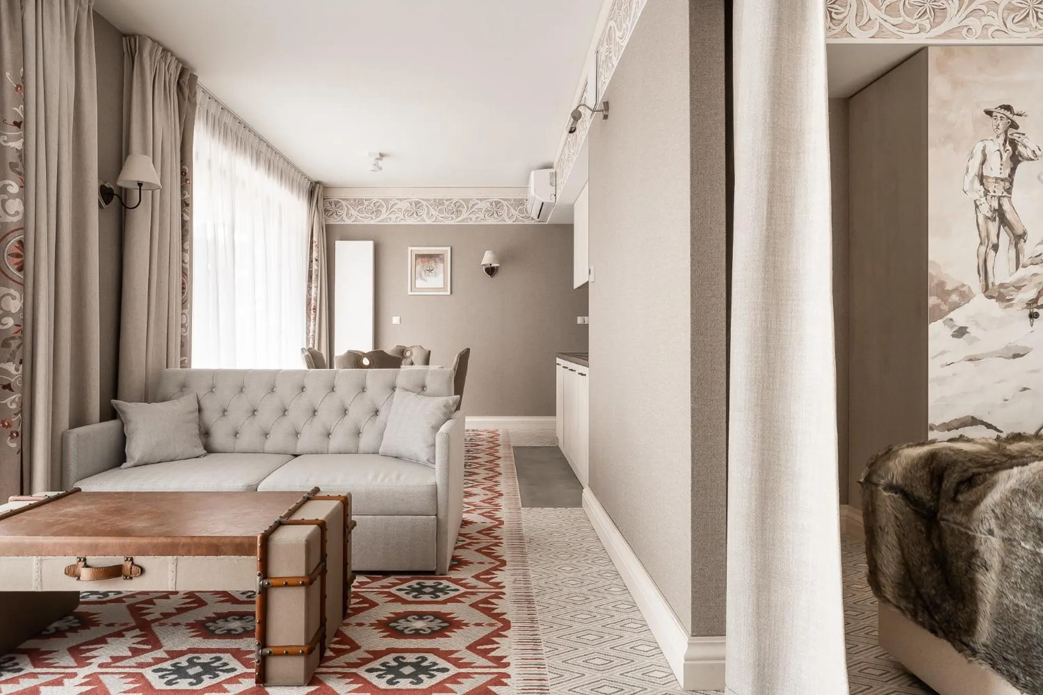 Living room in Apartamenty Aries Residence Bukowina