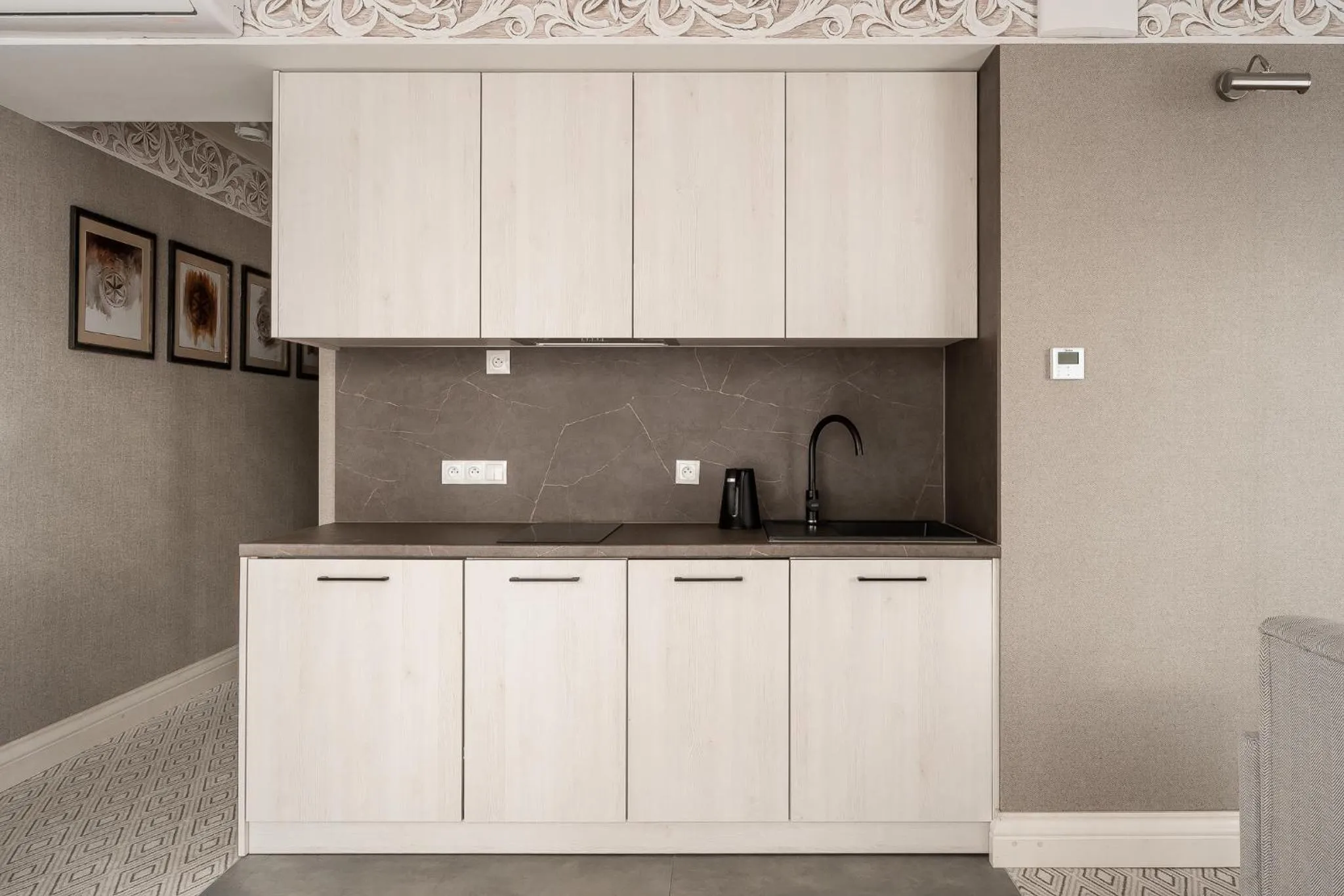 Kitchen or kitchenette in Apartamenty Aries Residence Bukowina