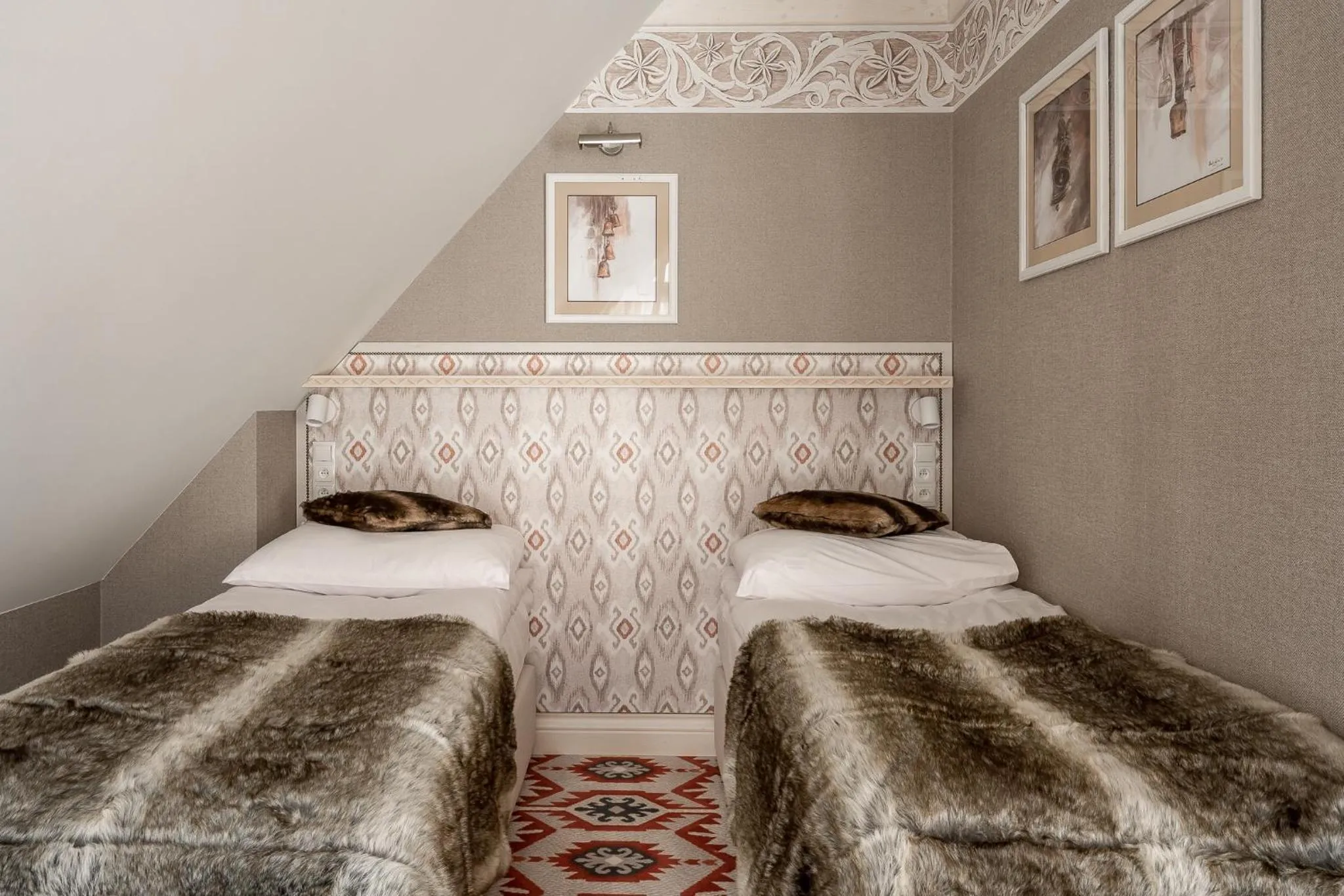 Bed in Apartamenty Aries Residence Bukowina