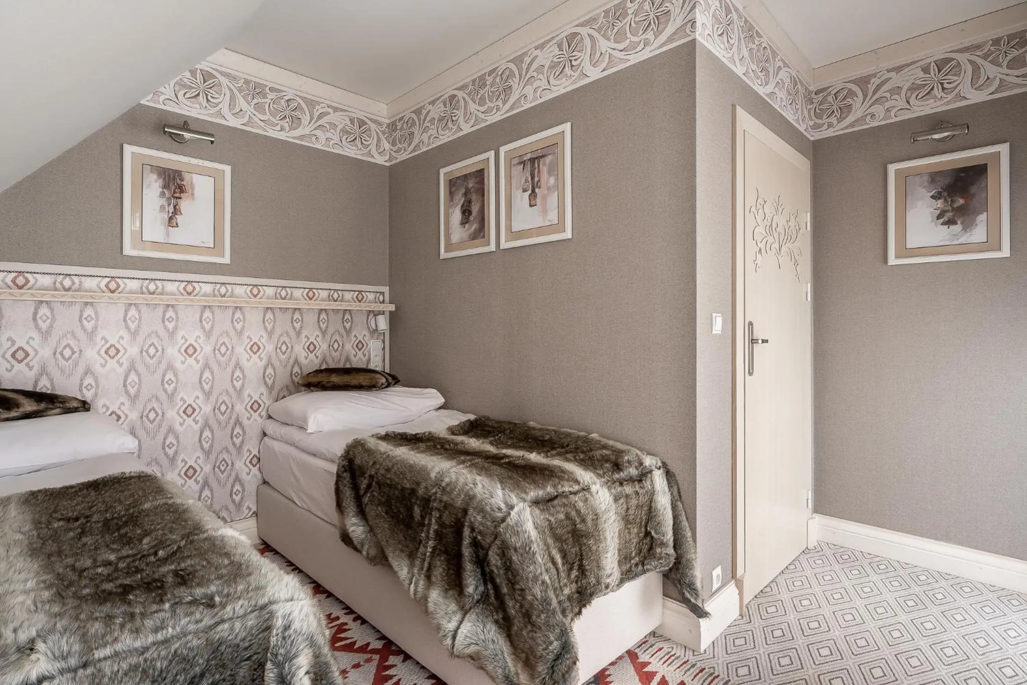 Bed in Apartamenty Aries Residence Bukowina