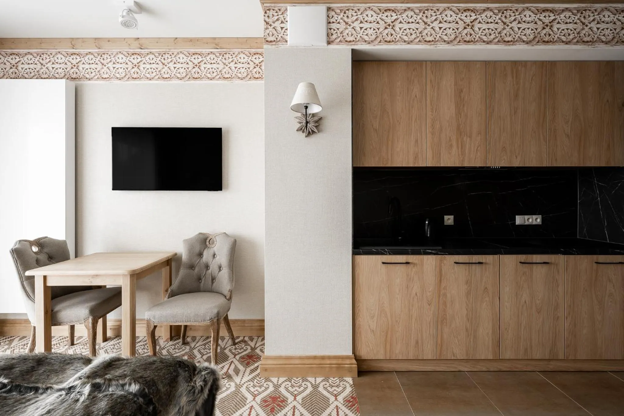 TV and multimedia in Apartamenty Aries Residence Bukowina