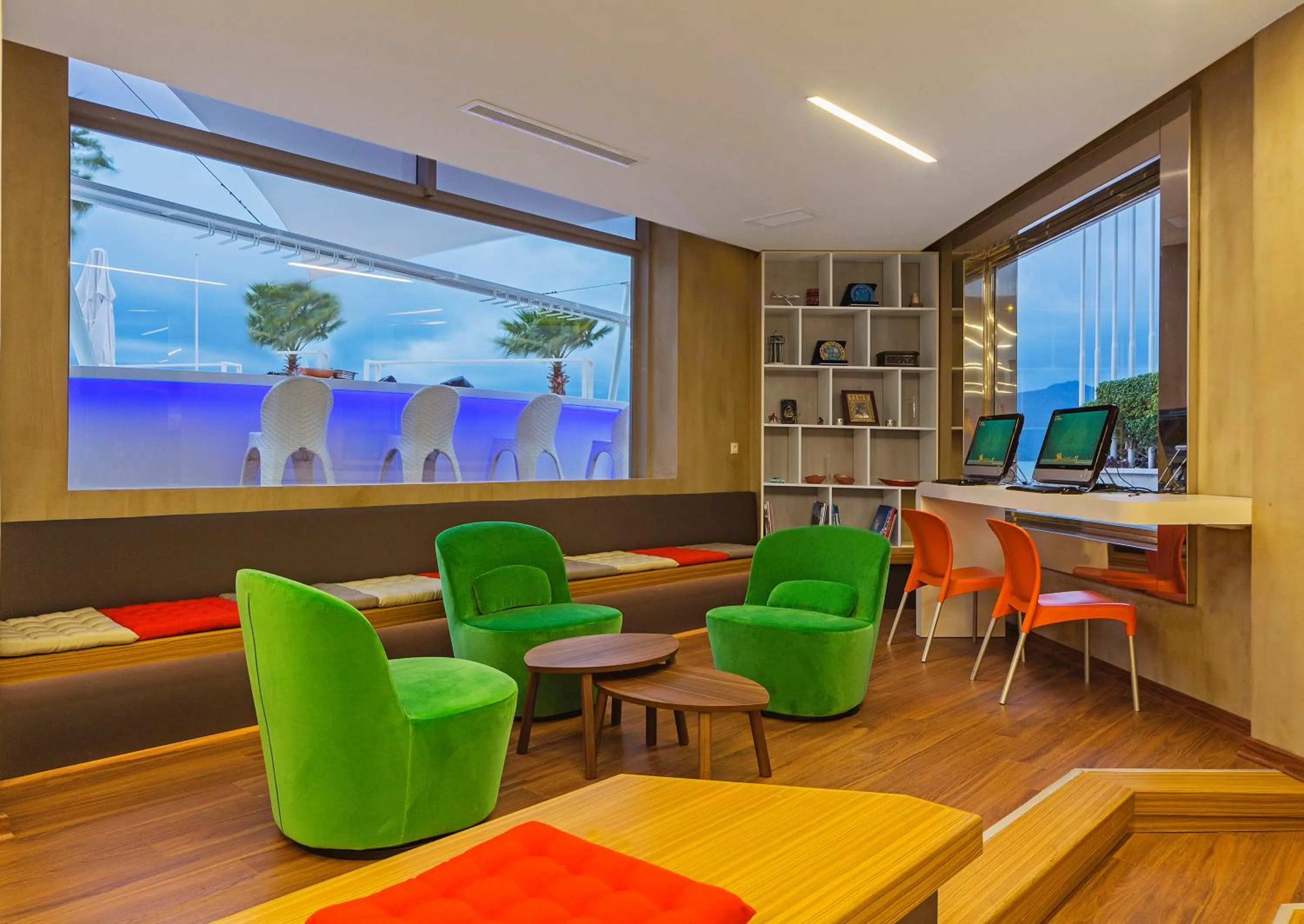 Lobby or reception in Poseidon Hotel - Adult Only