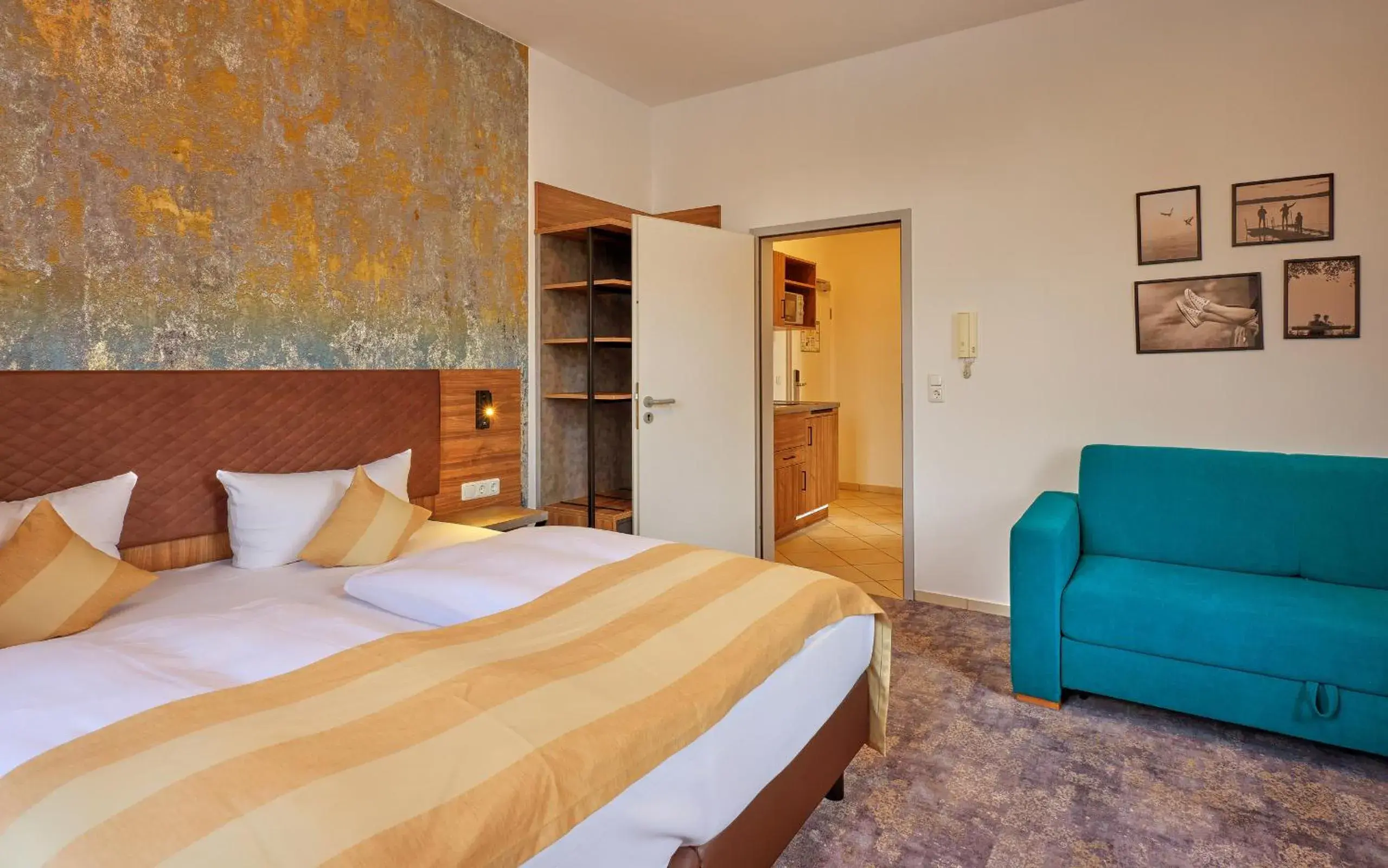 Bed in Trip Inn City Hotel Giessen Bed in Trip Inn City Hotel Giessen