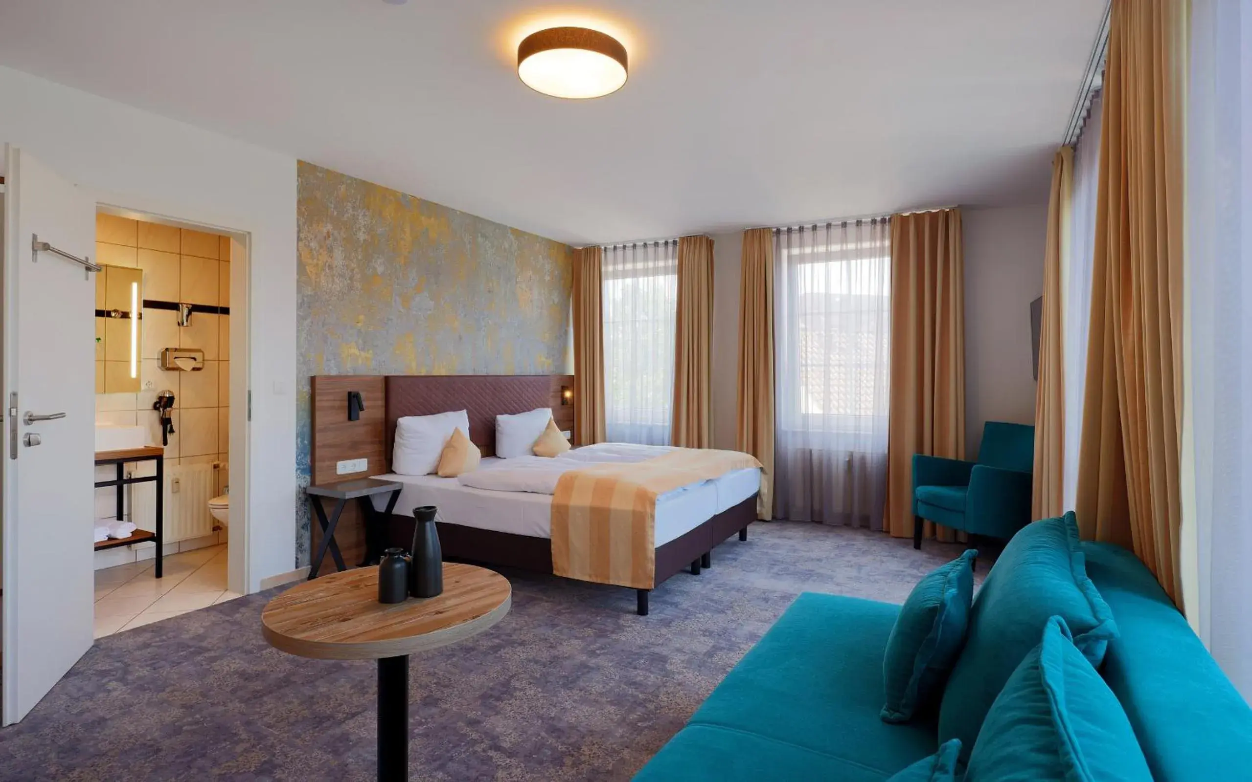 Bed in Trip Inn City Hotel Giessen Bed in Trip Inn City Hotel Giessen