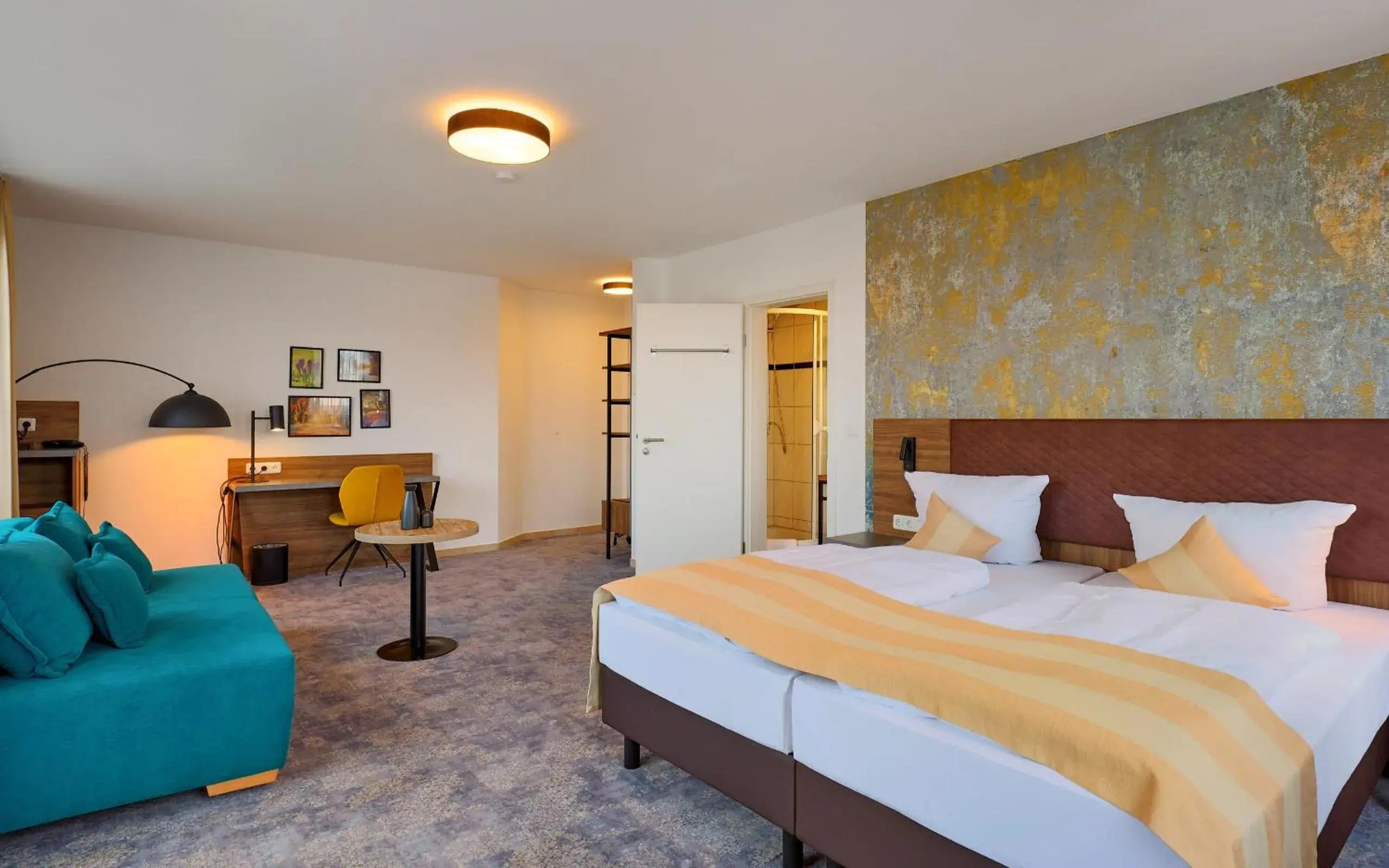 Bed in Trip Inn City Hotel Giessen Bed in Trip Inn City Hotel Giessen