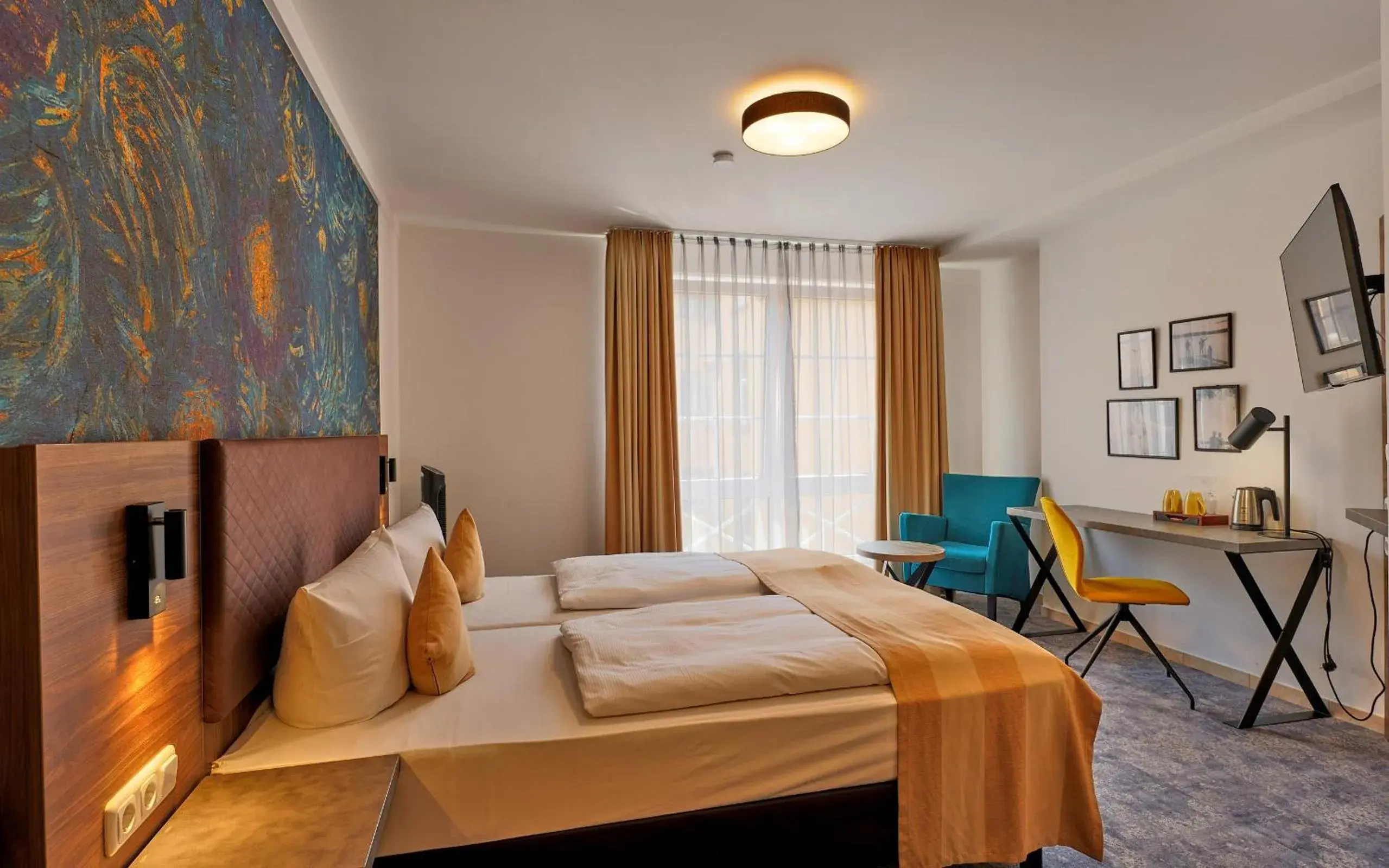 Bed in Trip Inn City Hotel Giessen Bed in Trip Inn City Hotel Giessen