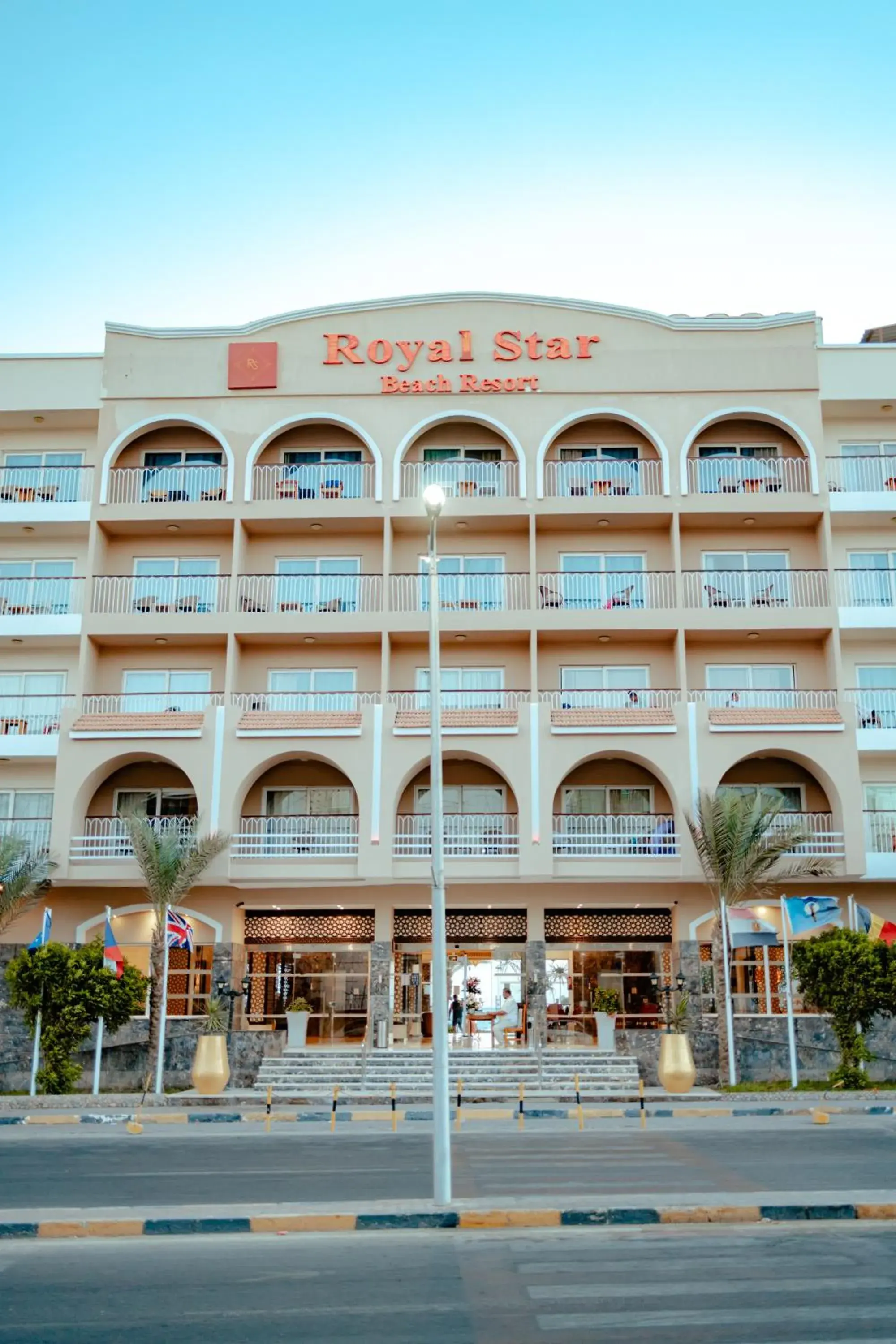 Property building in Royal Star Beach Resort Property building in Royal Star Beach Resort