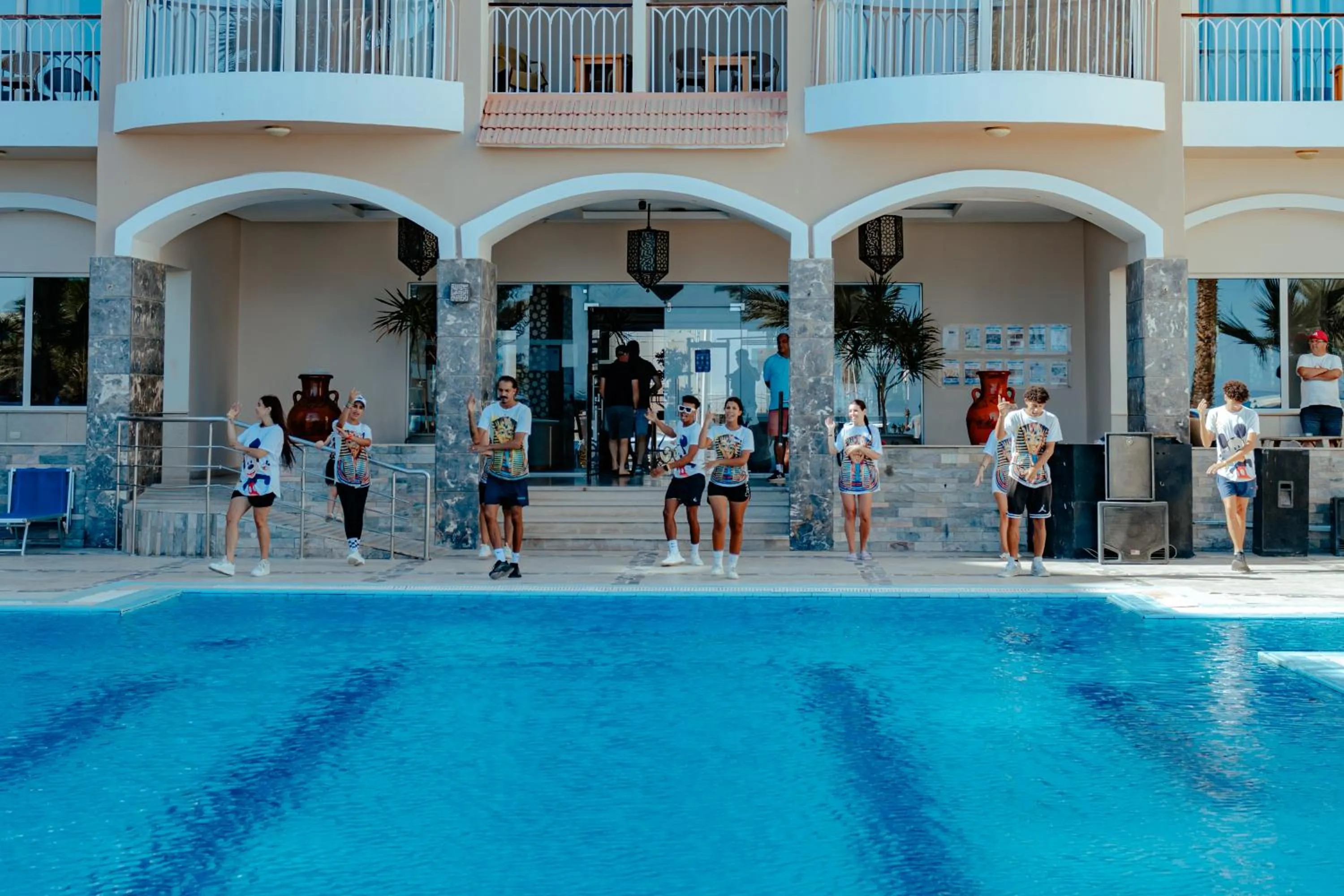 Swimming pool in Royal Star Beach Resort