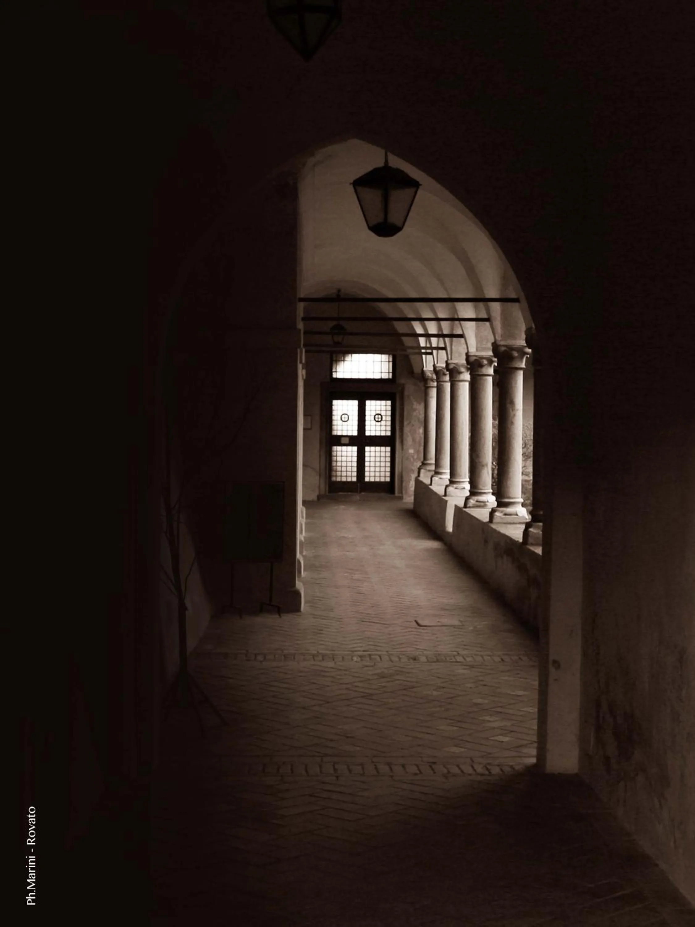 Inner courtyard view in Annunciata Soul Retreat