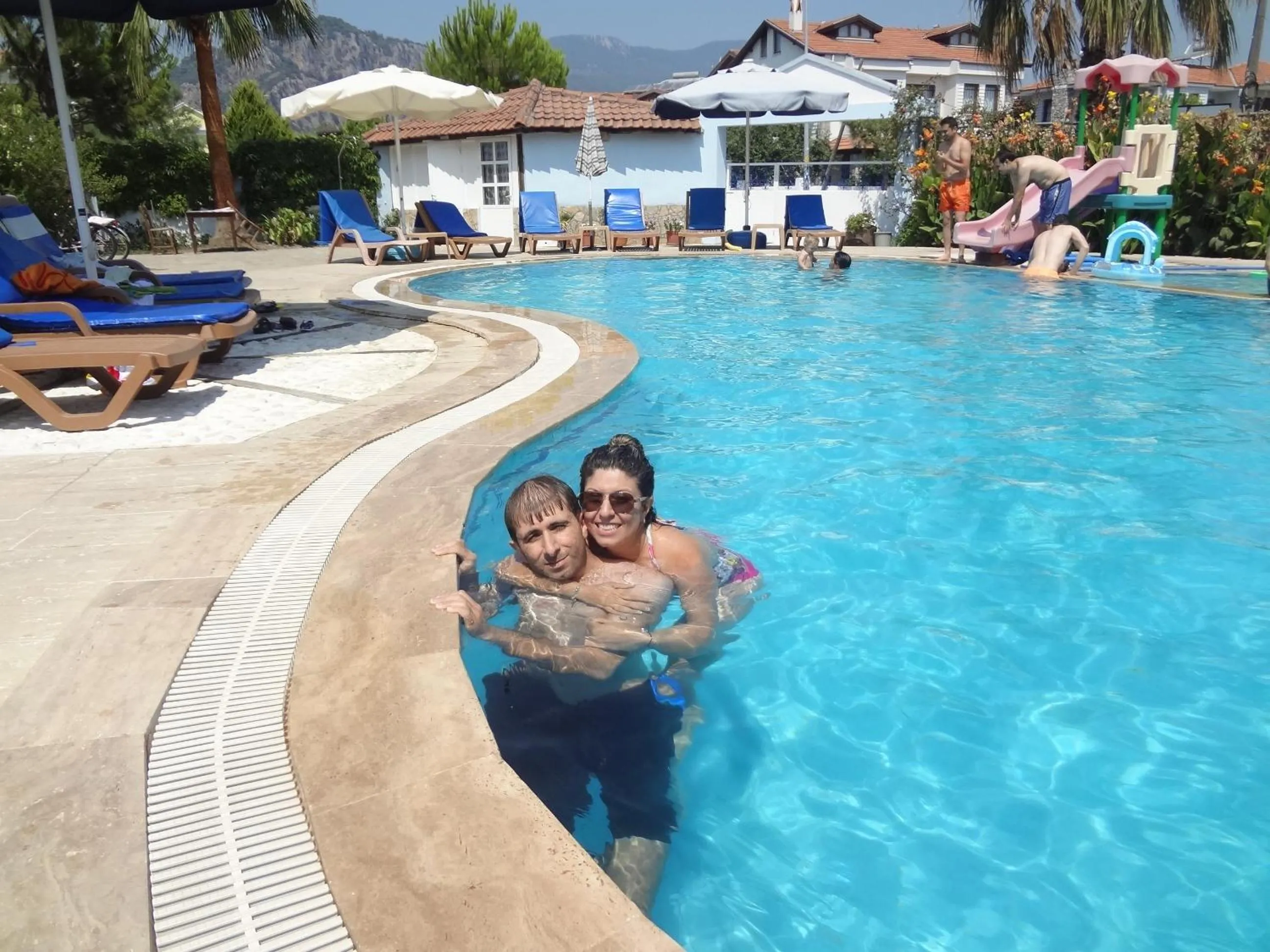 Pool view in Mavikosk