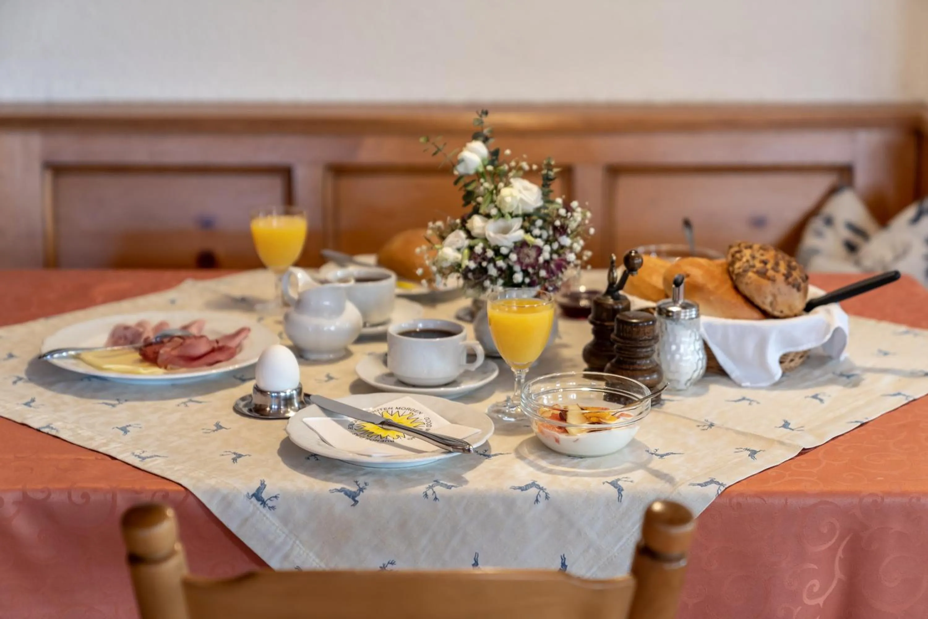 Continental breakfast in Gasthof Zur frohen Einkehr
