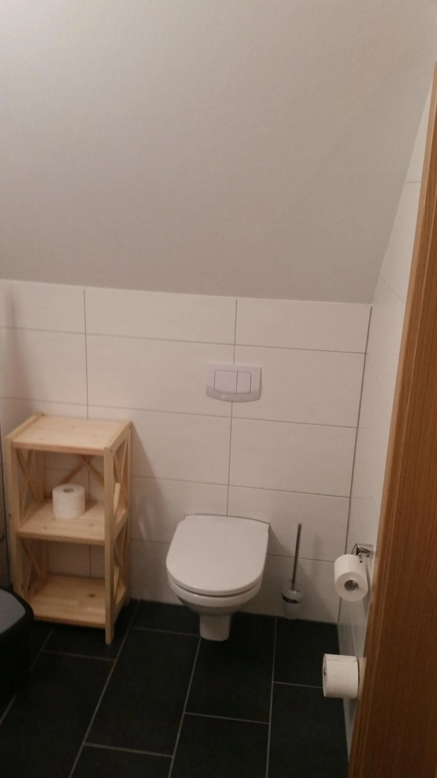 Toilet in Gasthof Zur frohen Einkehr