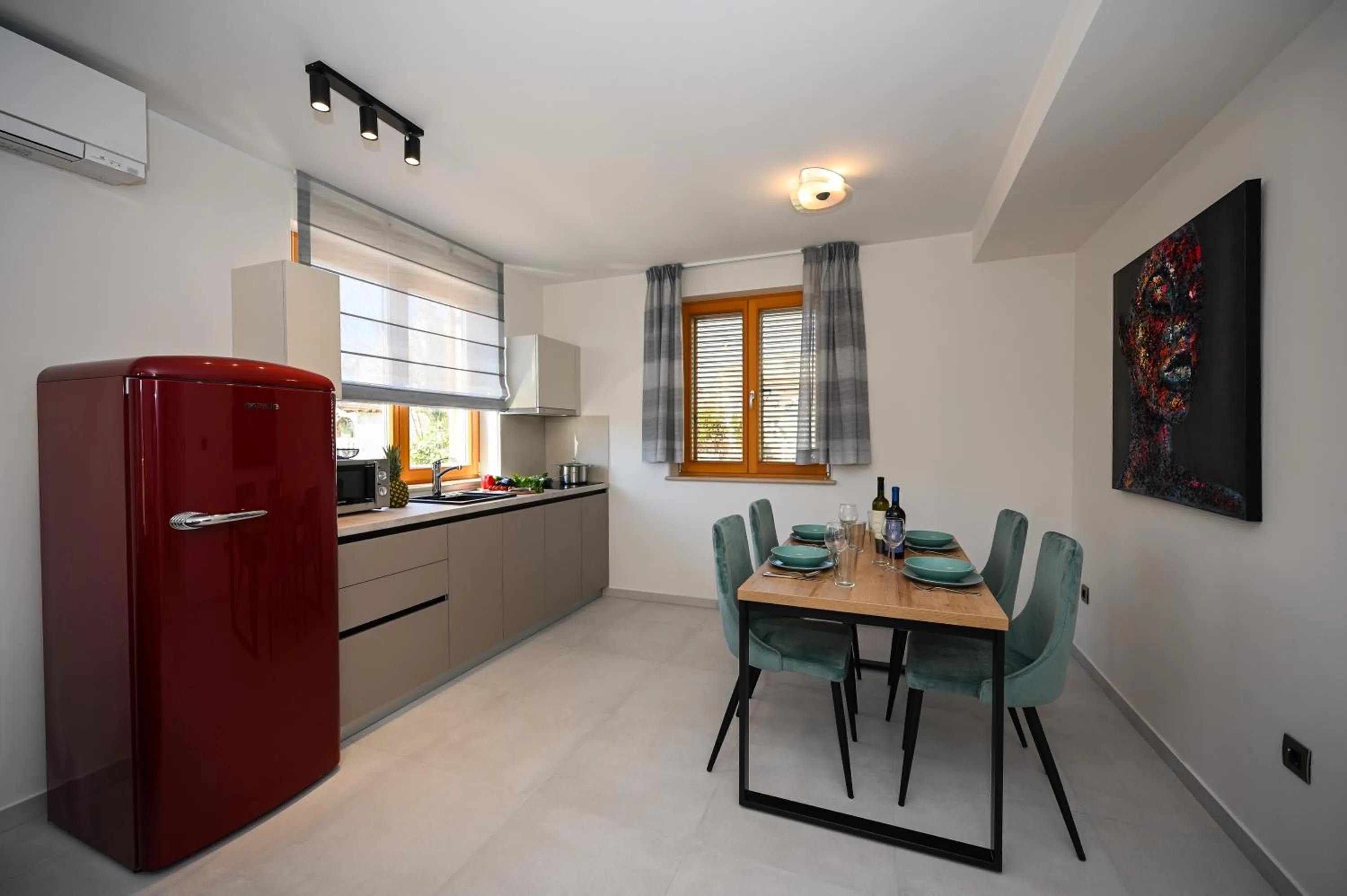 Kitchen or kitchenette in Casa Laurea