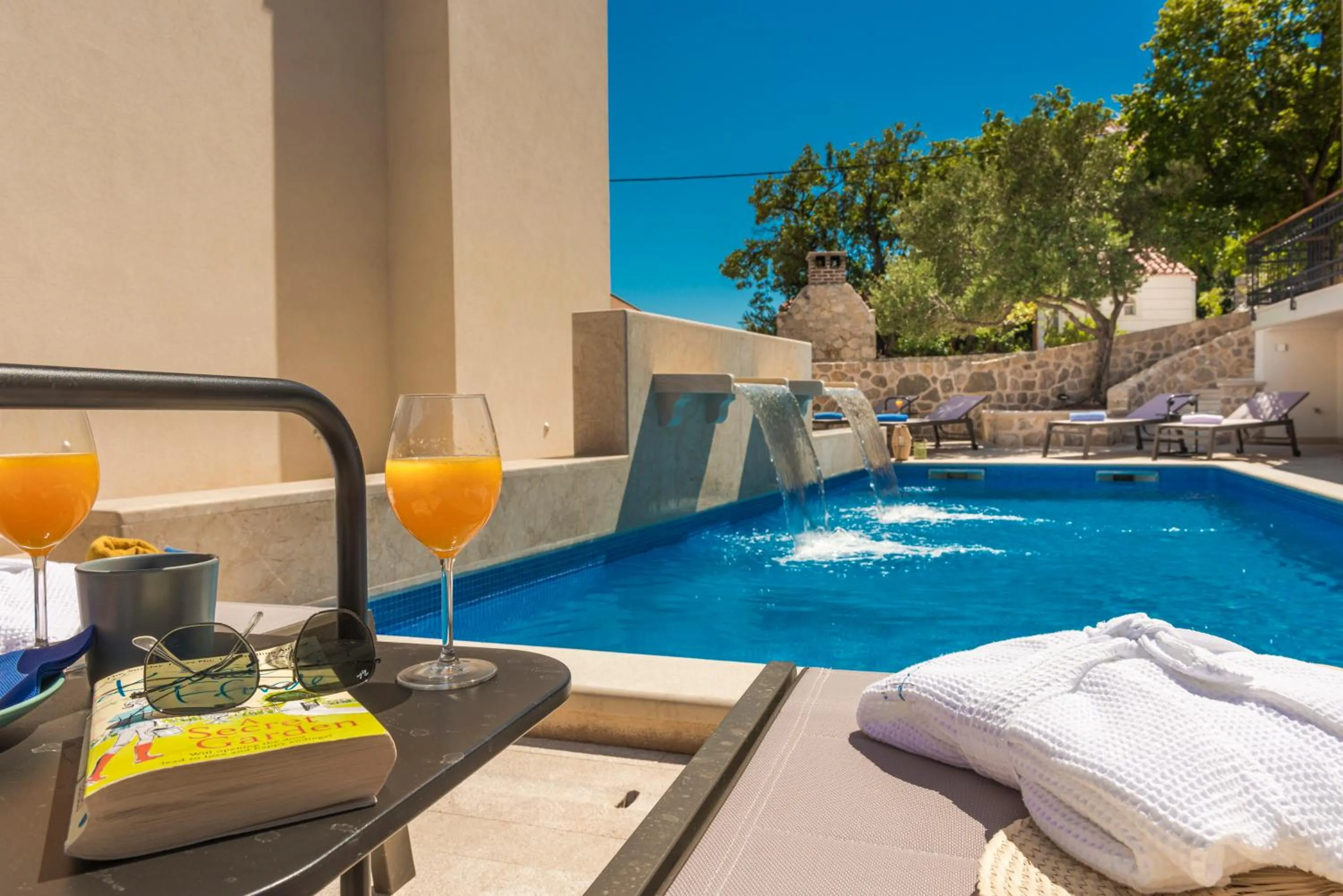 Swimming pool in Casa Laurea