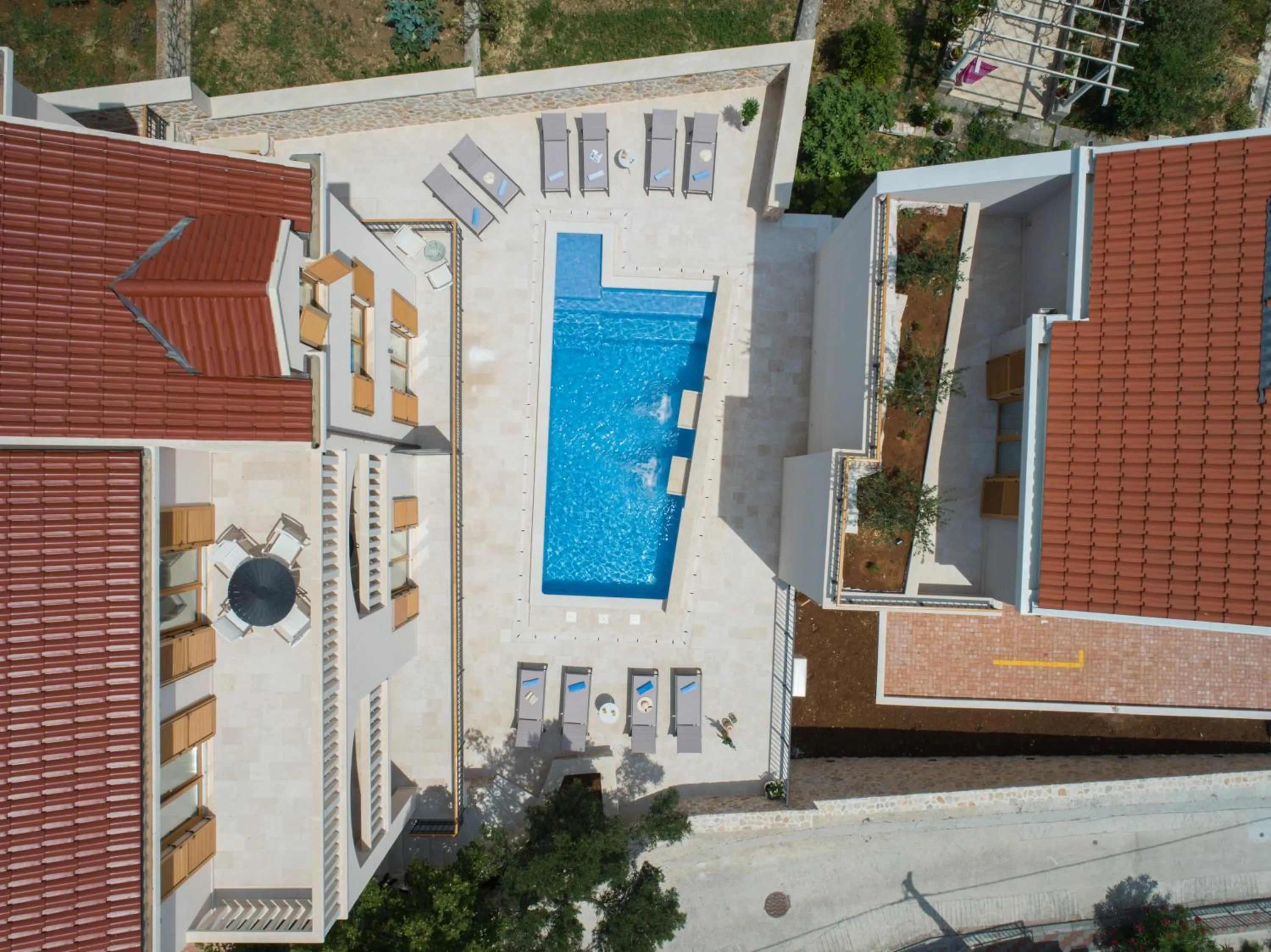 Bird's eye view in Casa Laurea