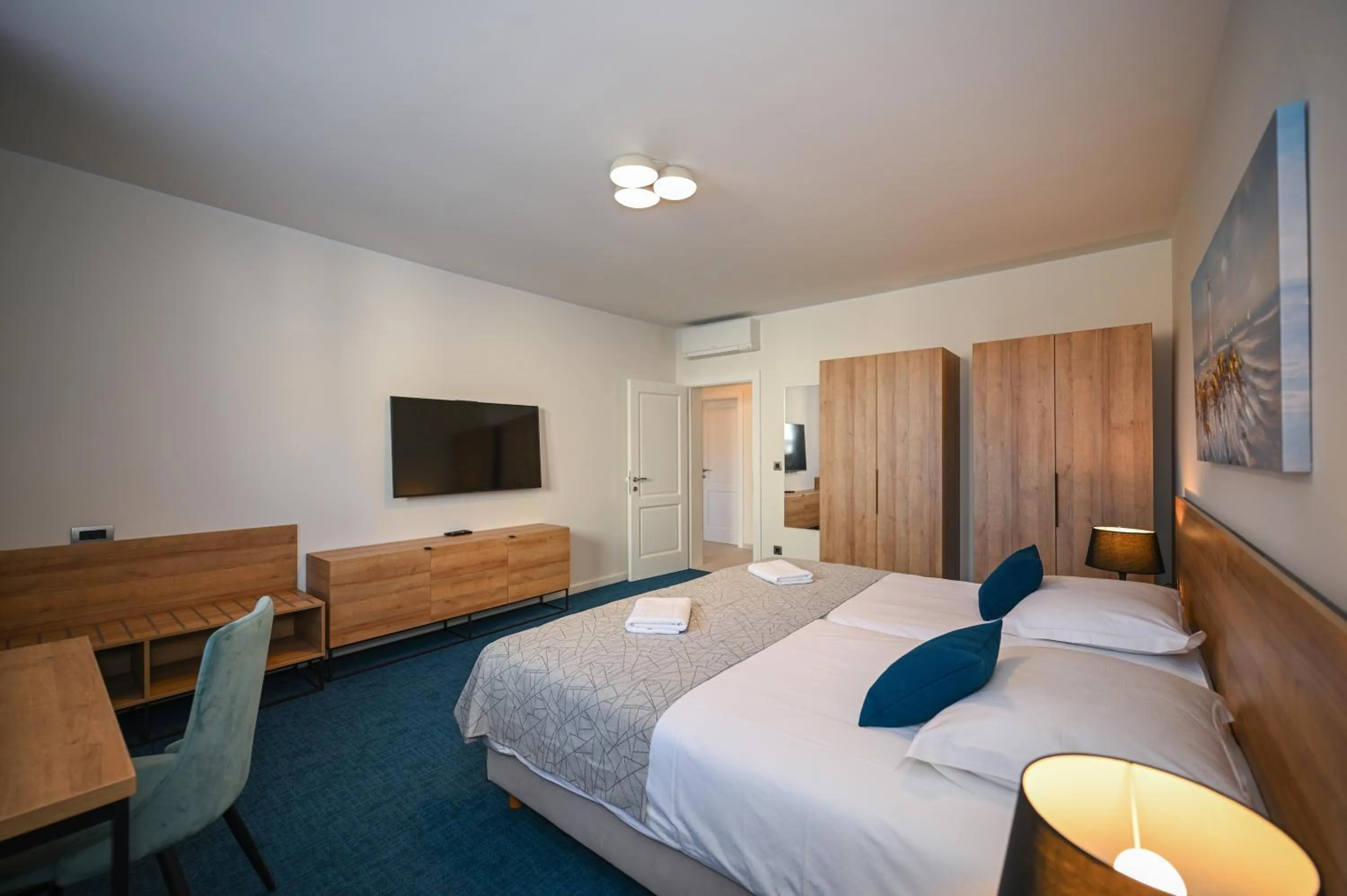 Bedroom, Bed in Casa Laurea