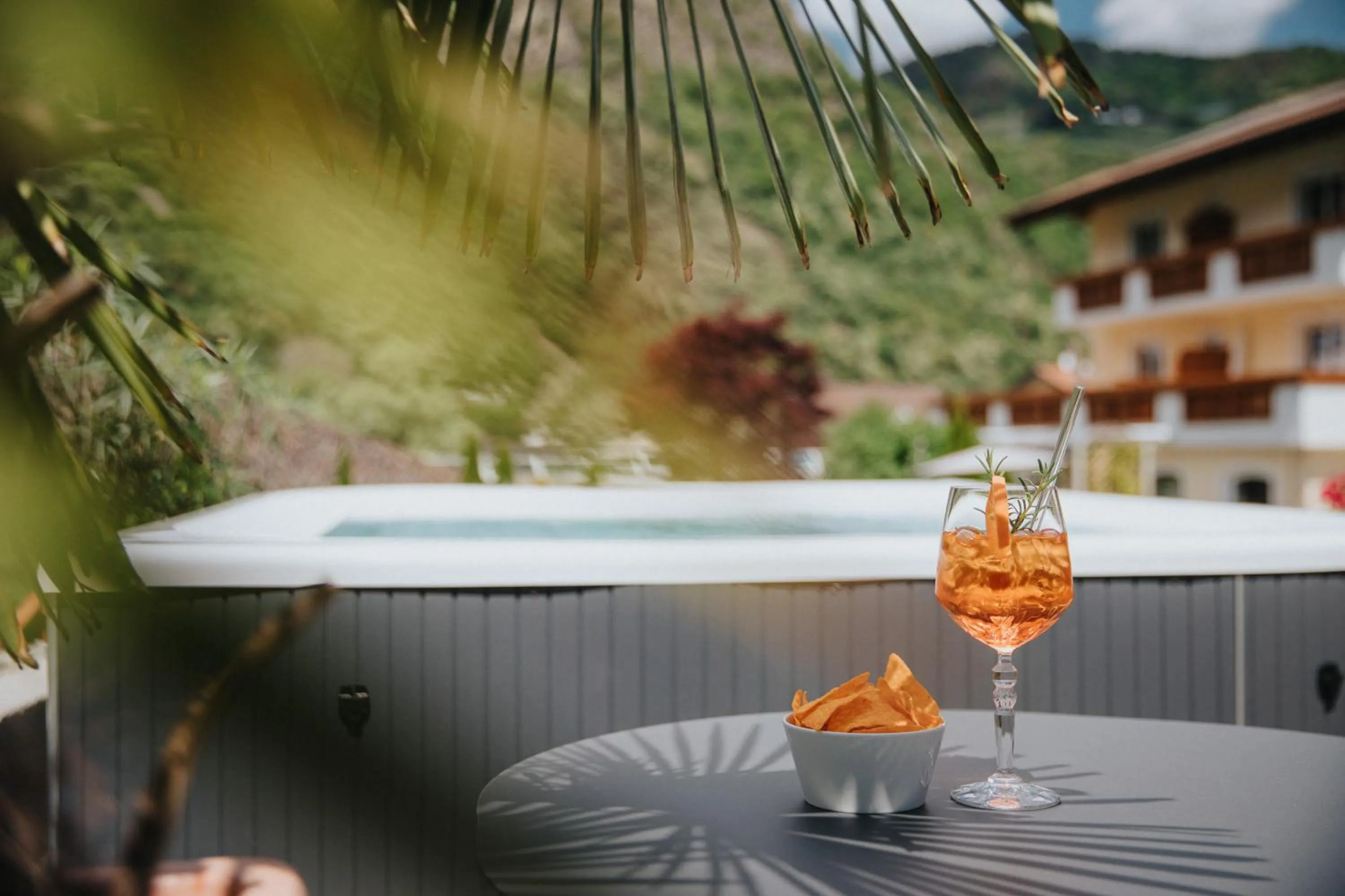 Swimming pool in Hotel Bischofhof