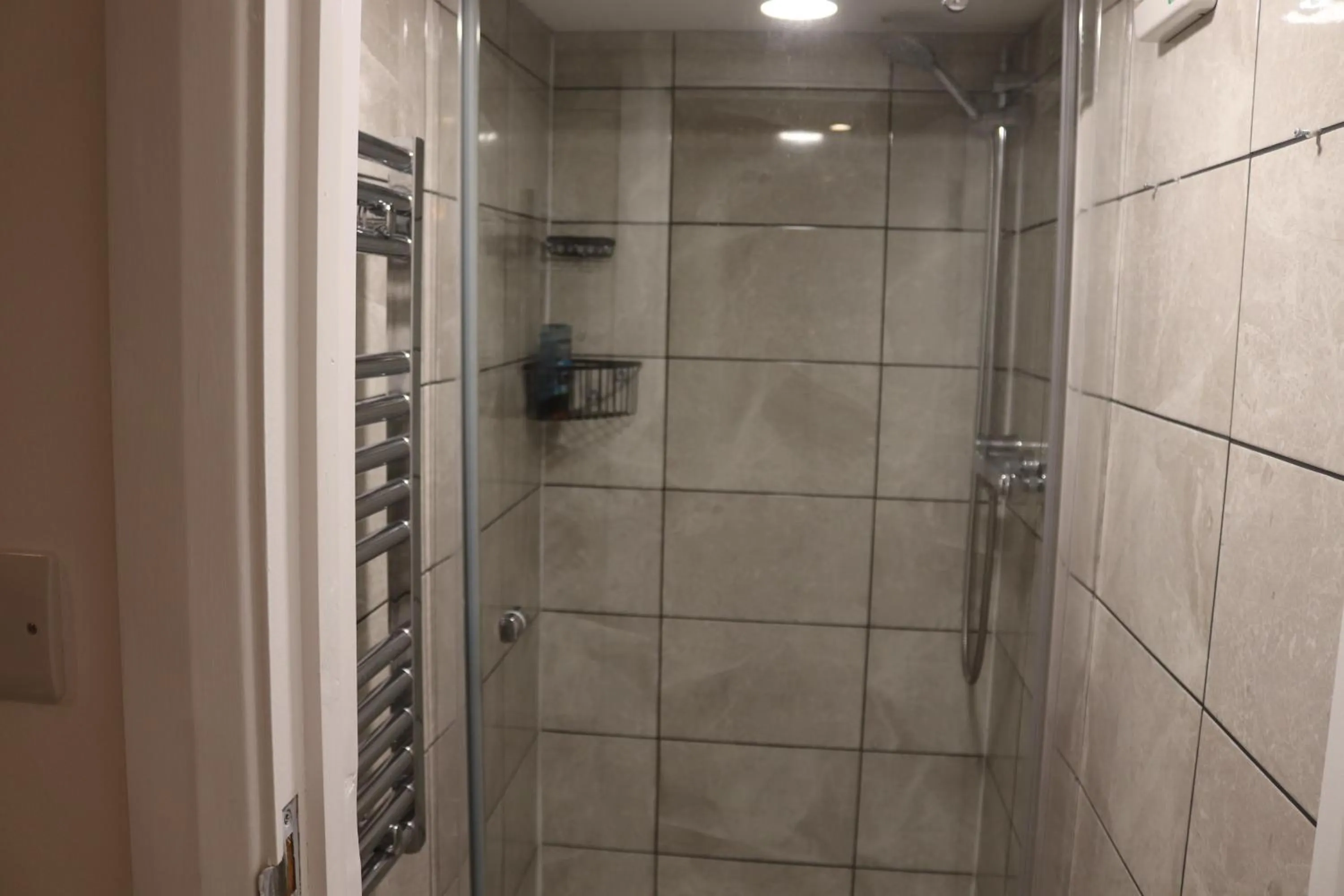 Bathroom in Grade I listed luxury apartment in Hertfordshire