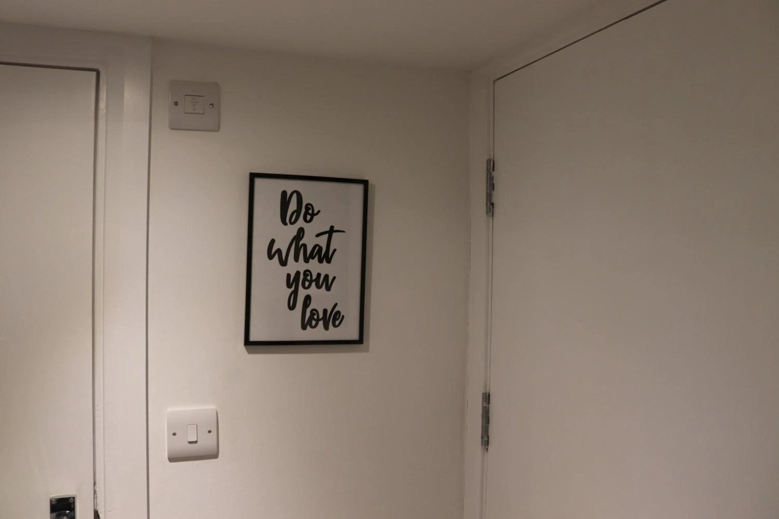 Lobby or reception in Grade I listed luxury apartment in Hertfordshire