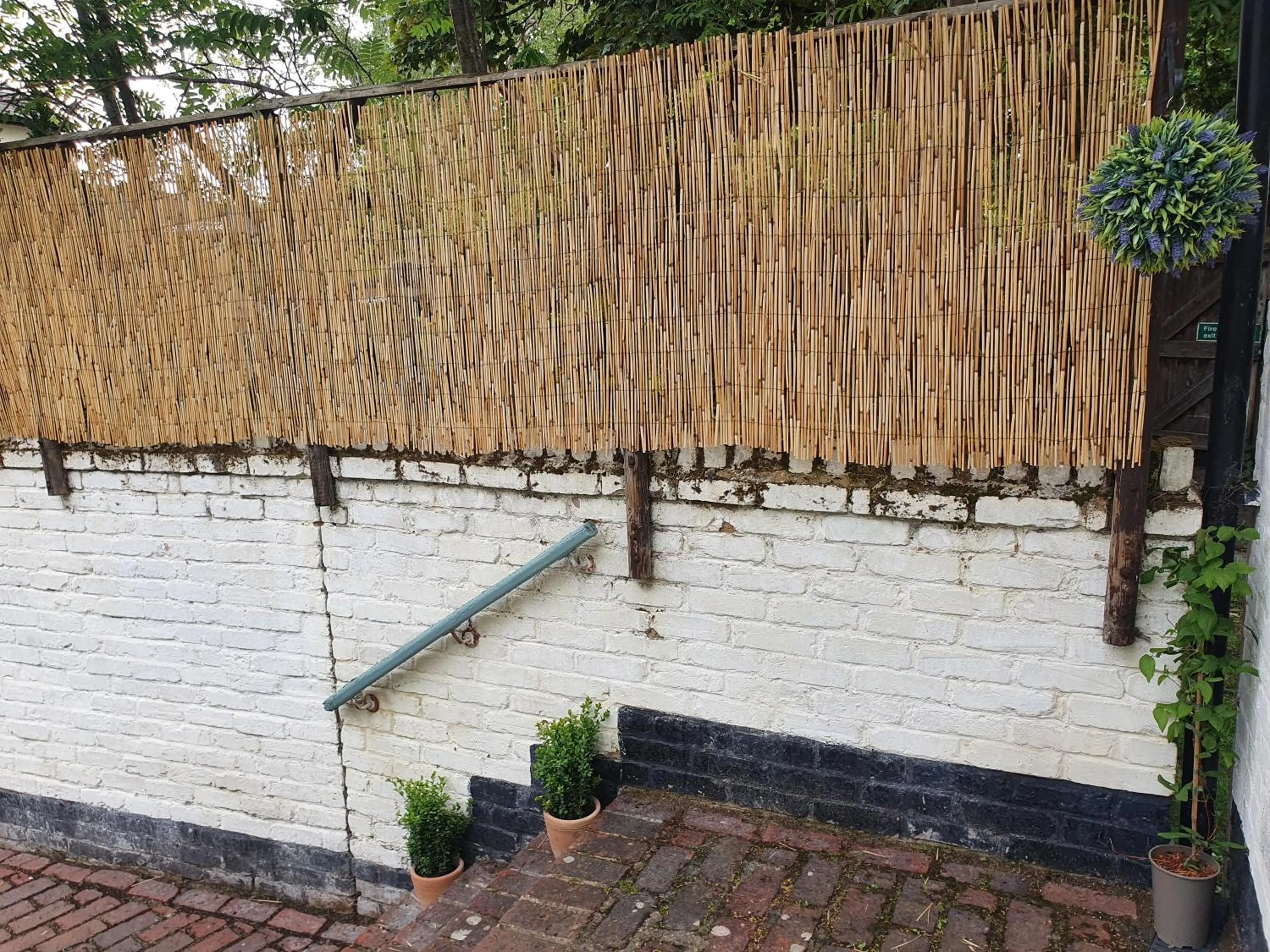 Garden in Grade I listed luxury apartment in Hertfordshire