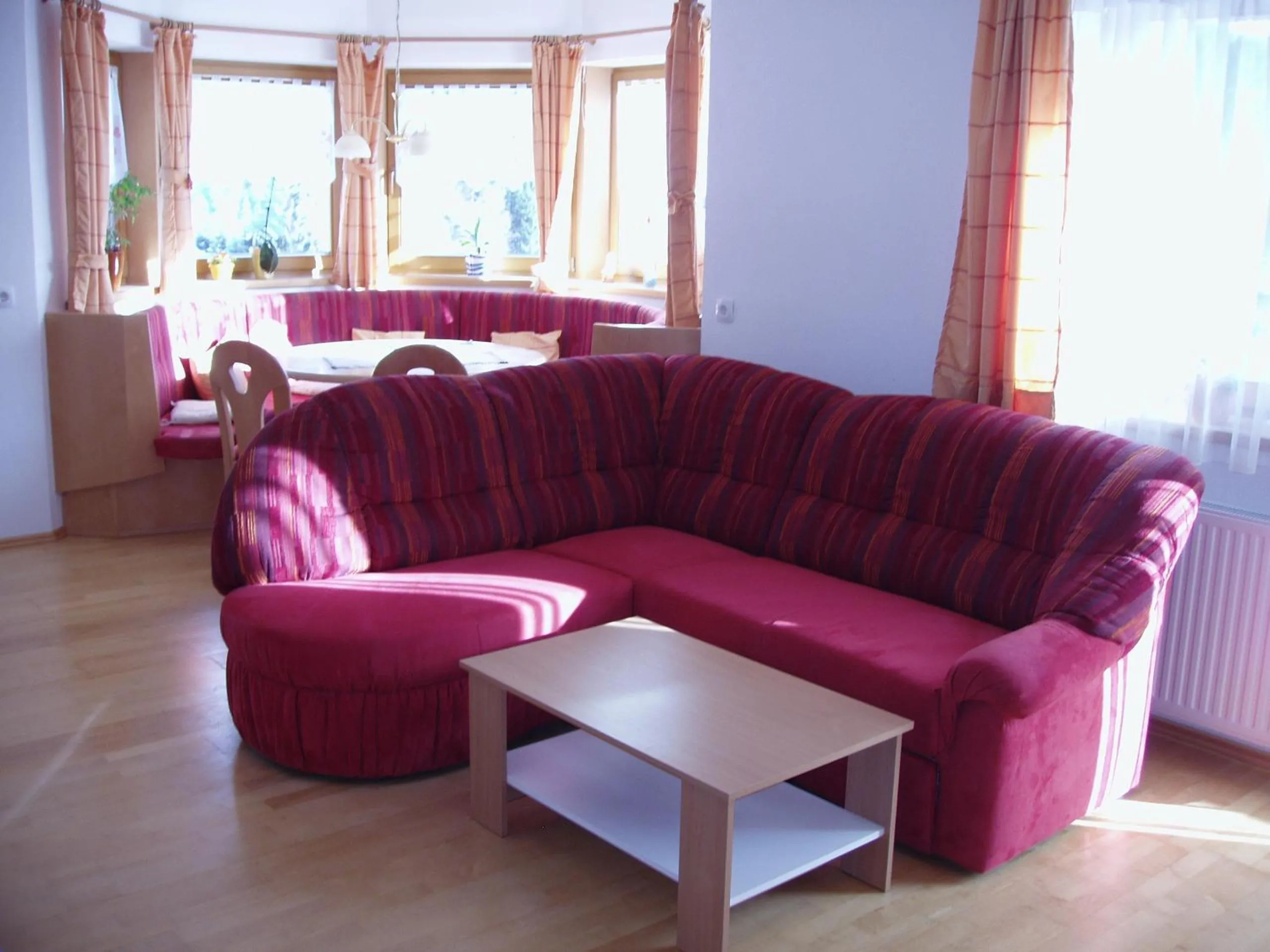 Living room in Ferienwohnung Wohlfartstätter