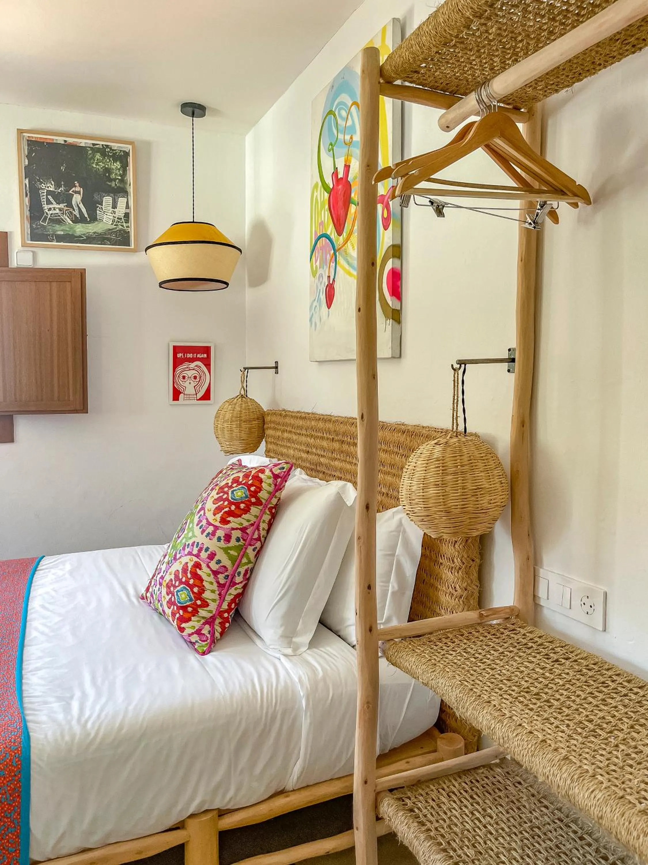 Bed in Hostal Mar y Sal