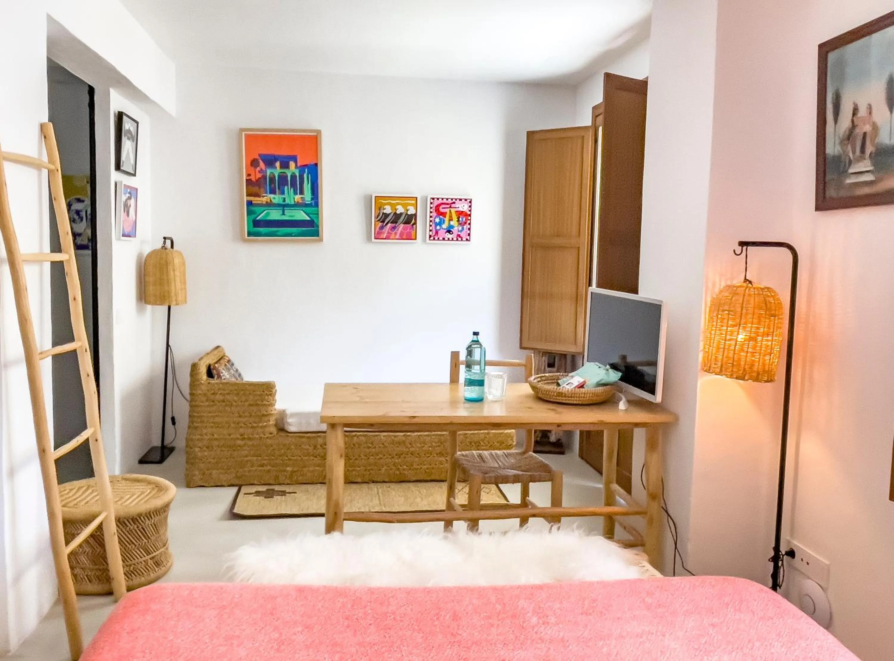 Seating area in Hostal Mar y Sal