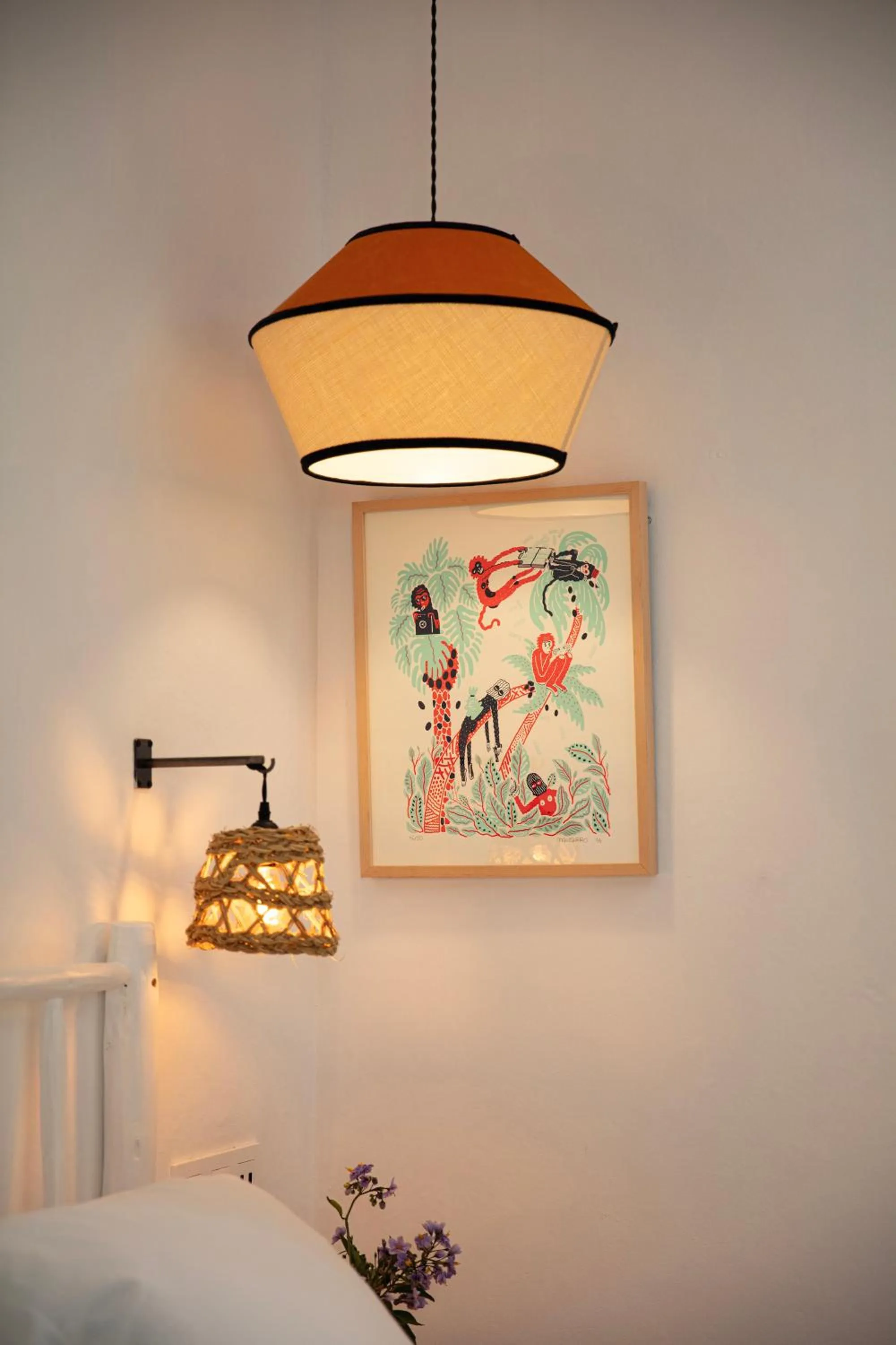 Decorative detail in Hostal Mar y Sal