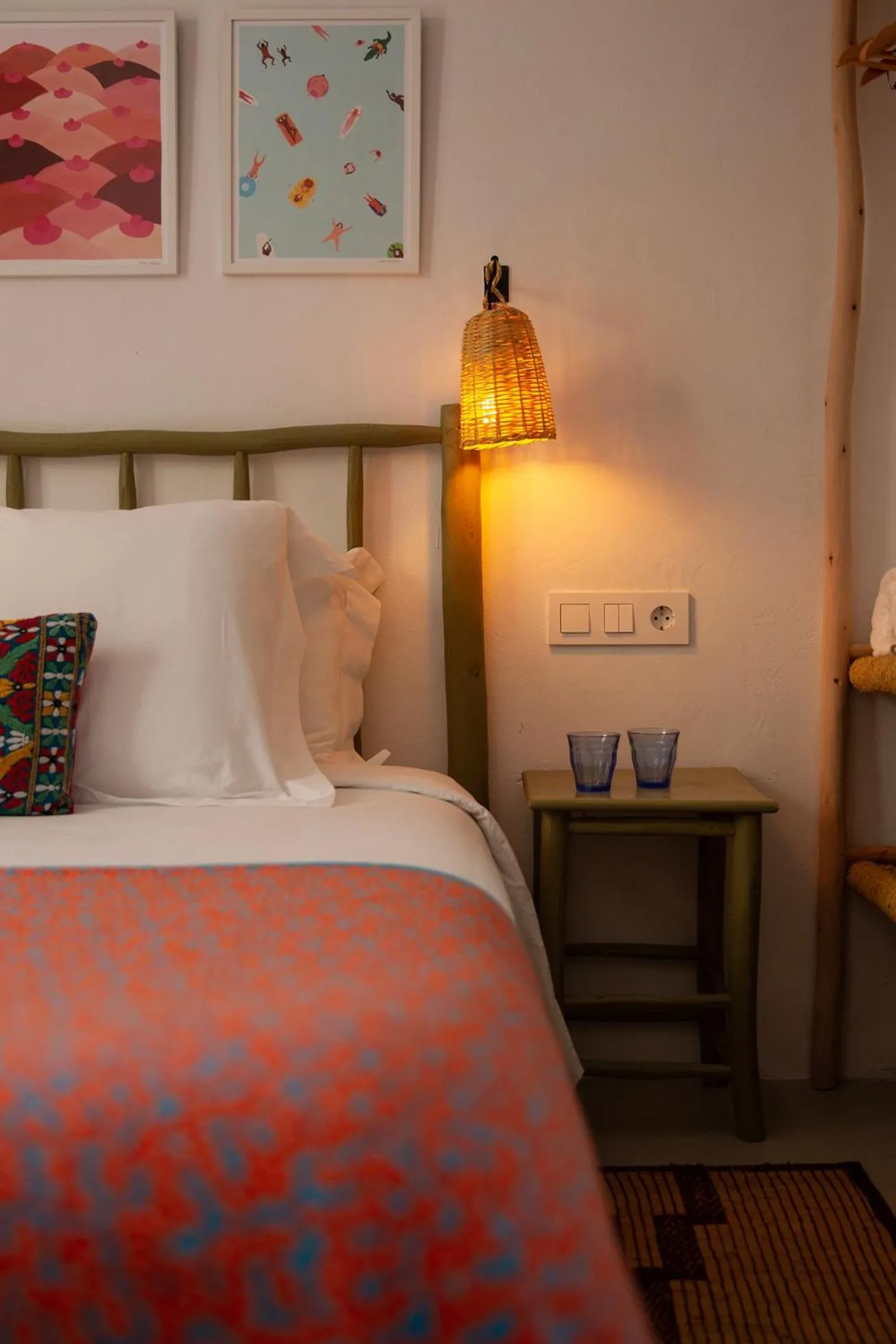 Decorative detail in Hostal Mar y Sal