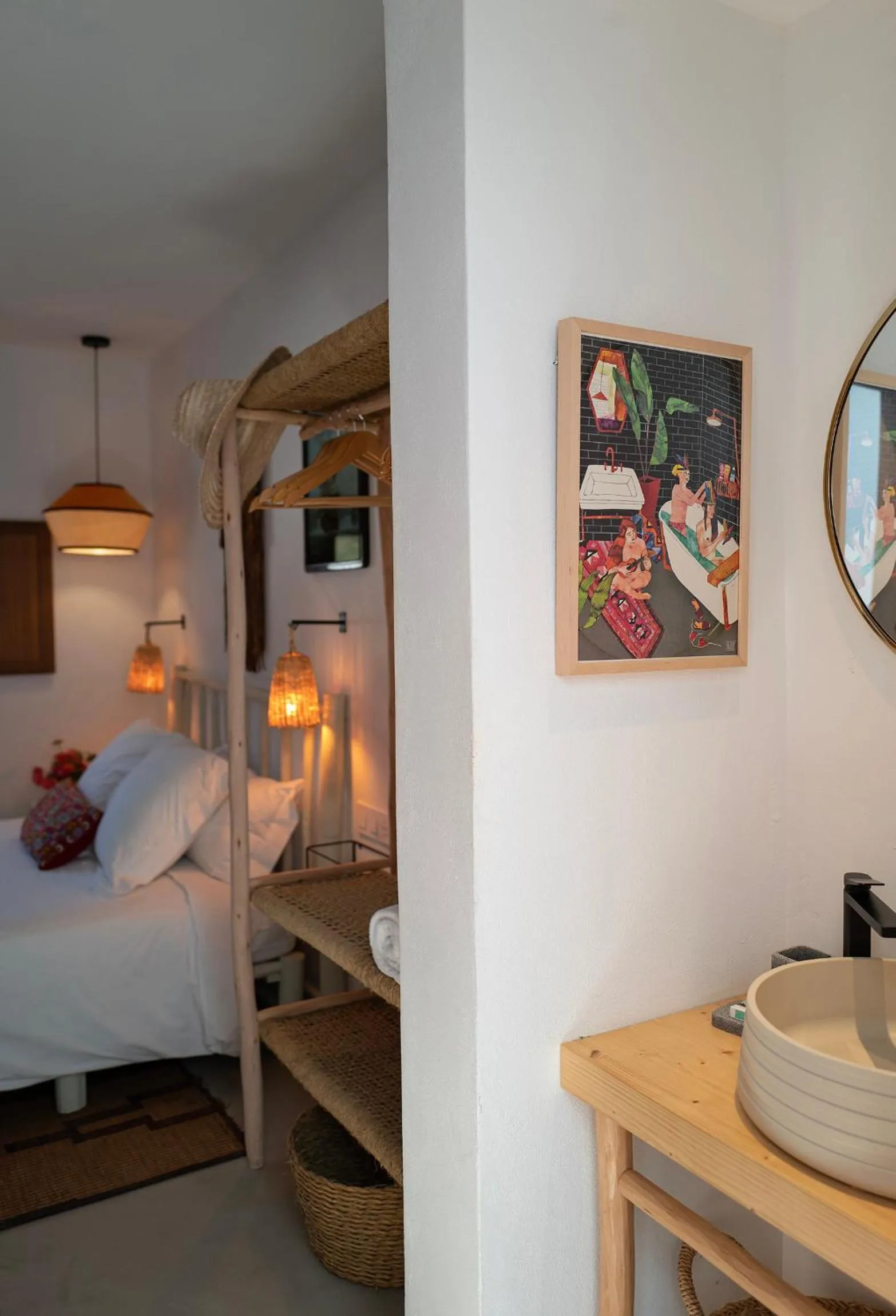 Photo of the whole room in Hostal Mar y Sal