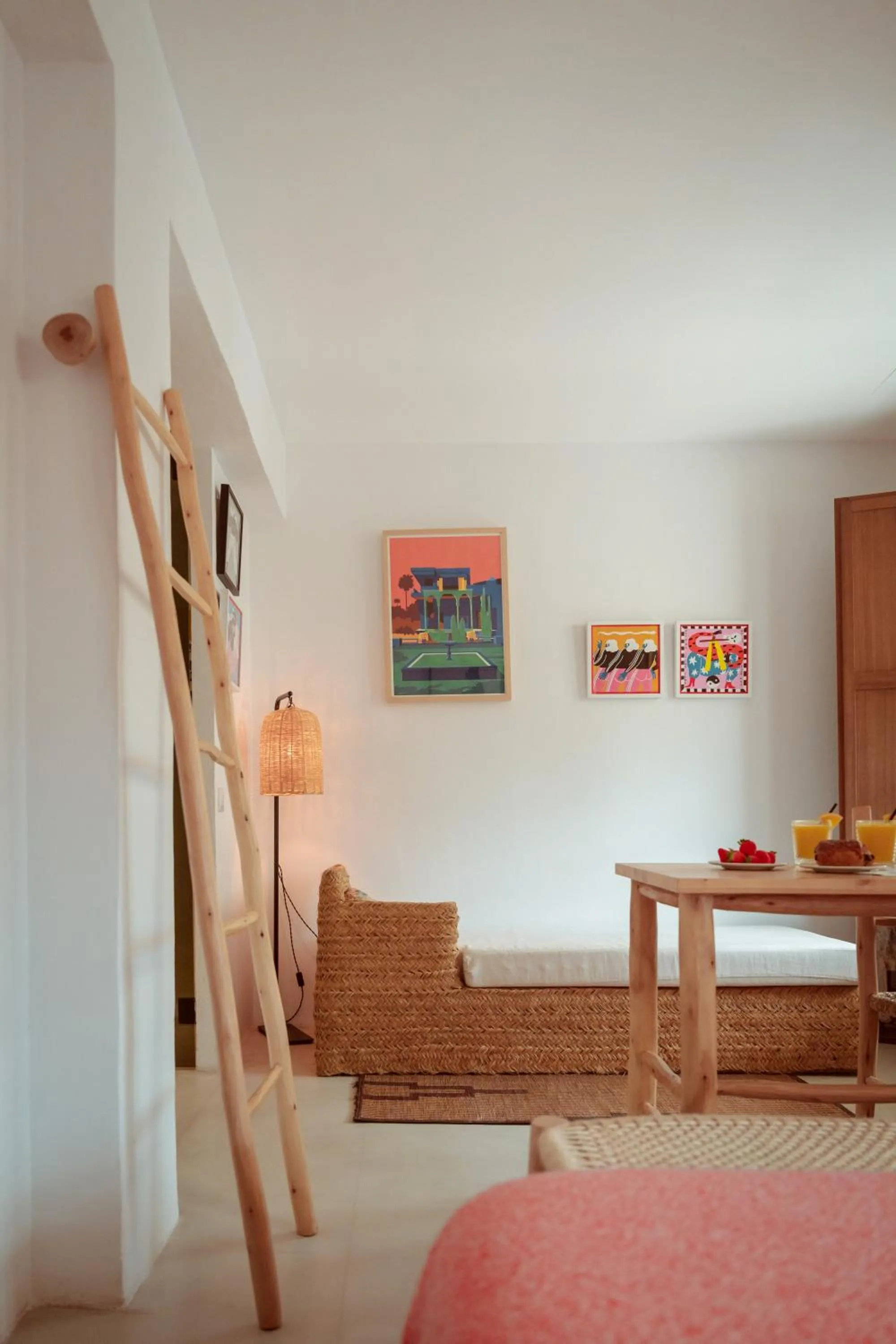 Seating area in Hostal Mar y Sal