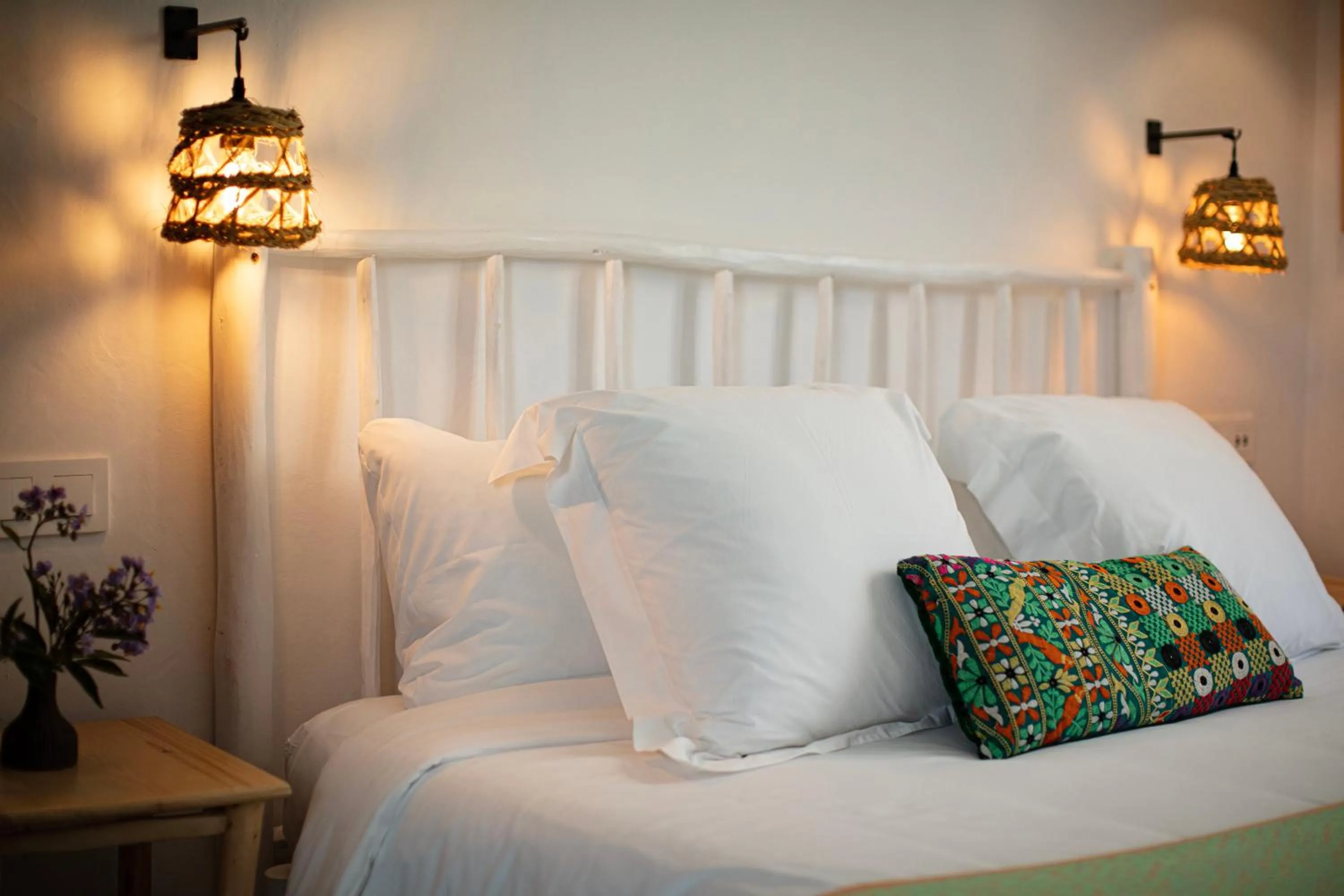 Bed in Hostal Mar y Sal