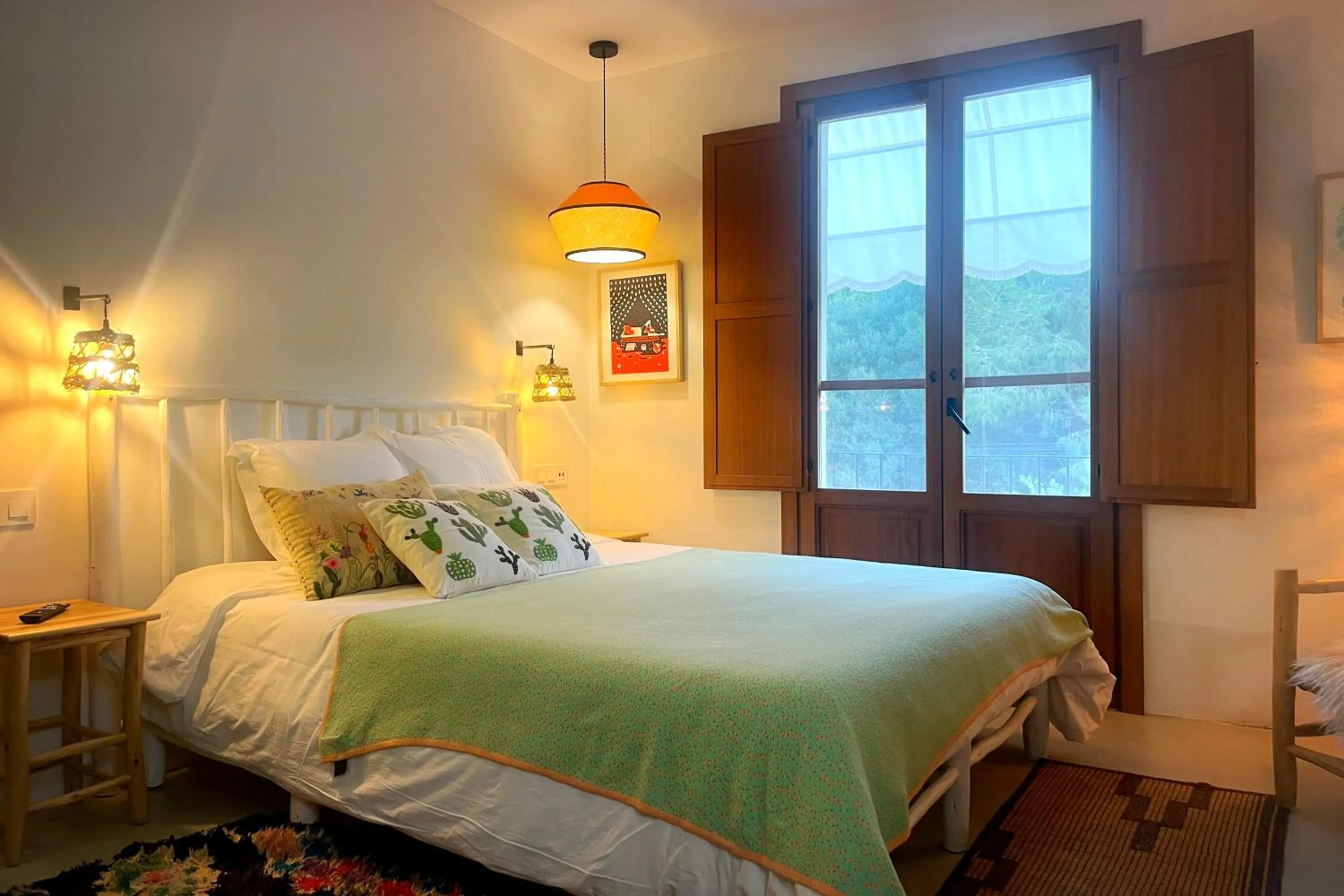 Bed in Hostal Mar y Sal