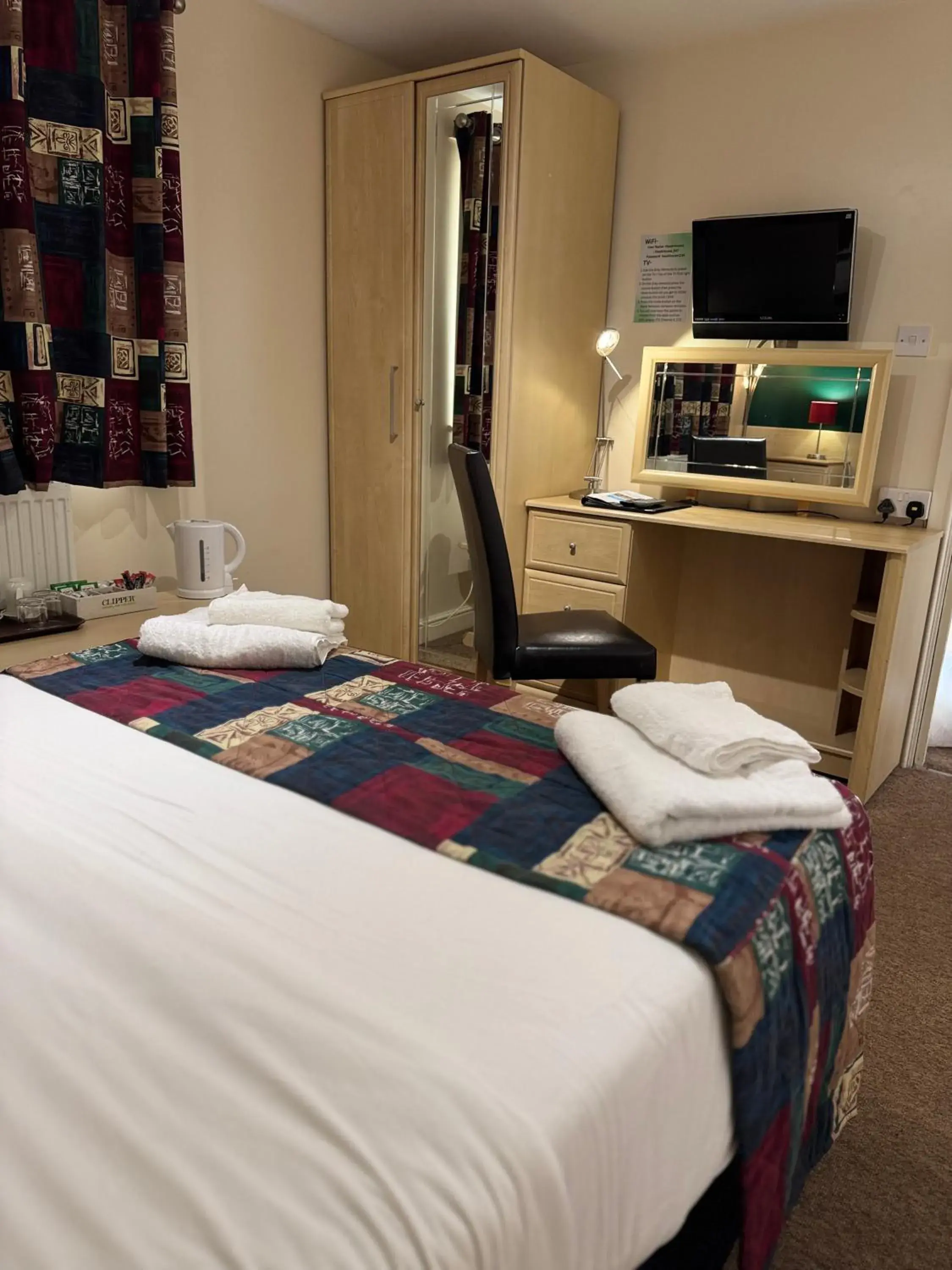 Bedroom, Bed in Hawk House Bedroom, Bed in Hawk House