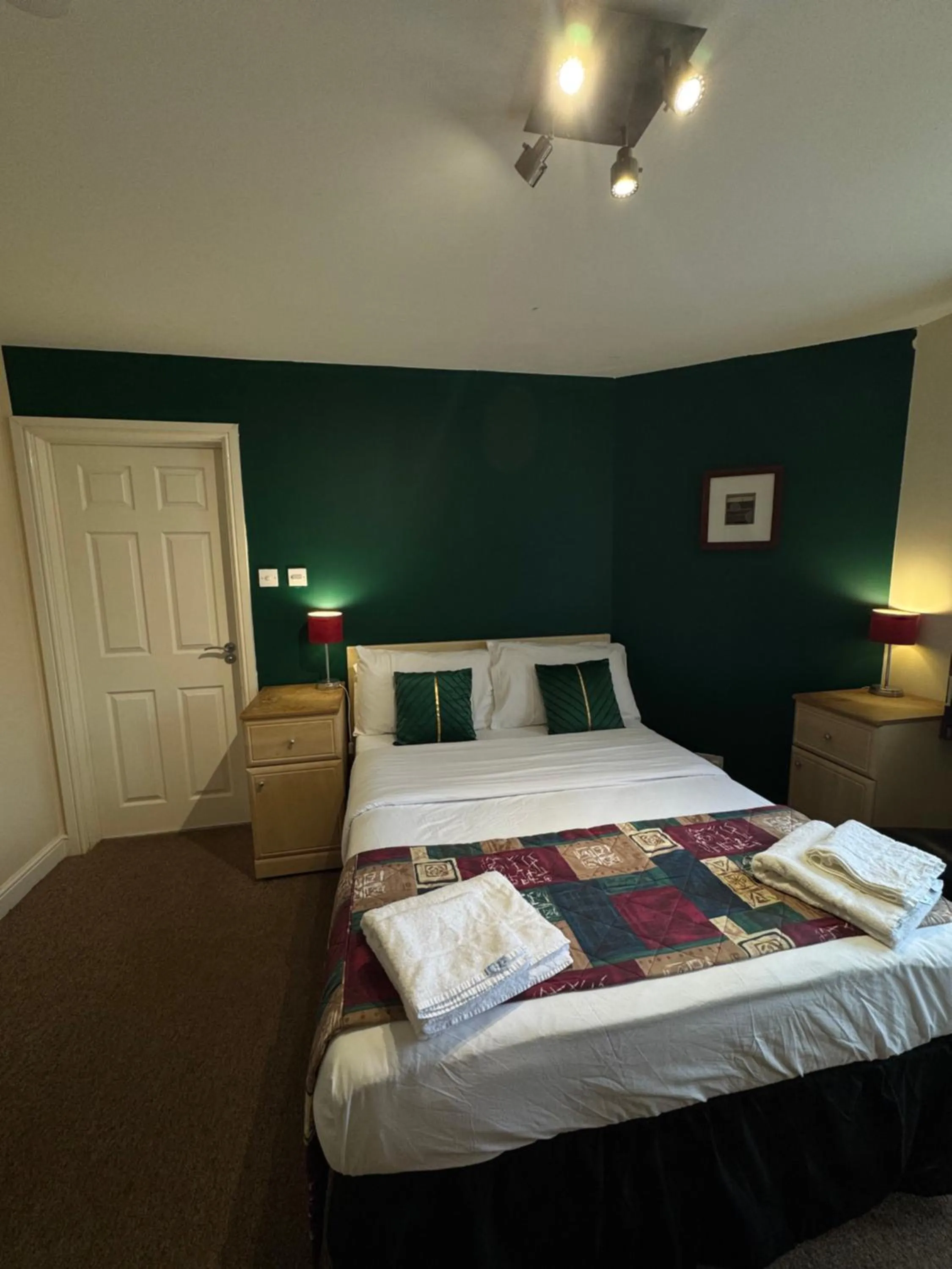 Bedroom, Bed in Hawk House