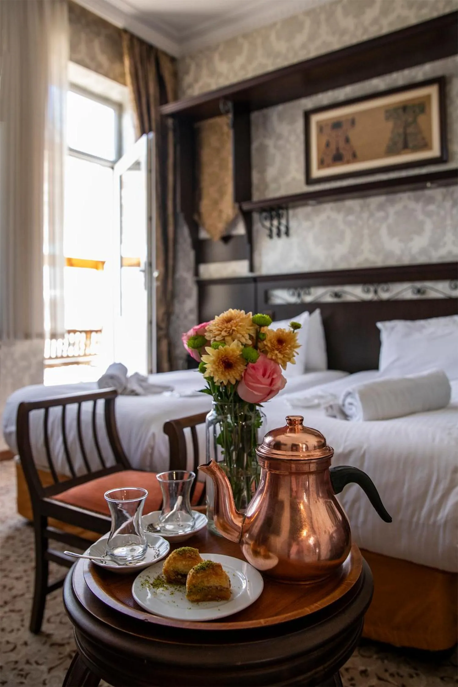 Bed in Ottoman Hotel Imperial-Special Category