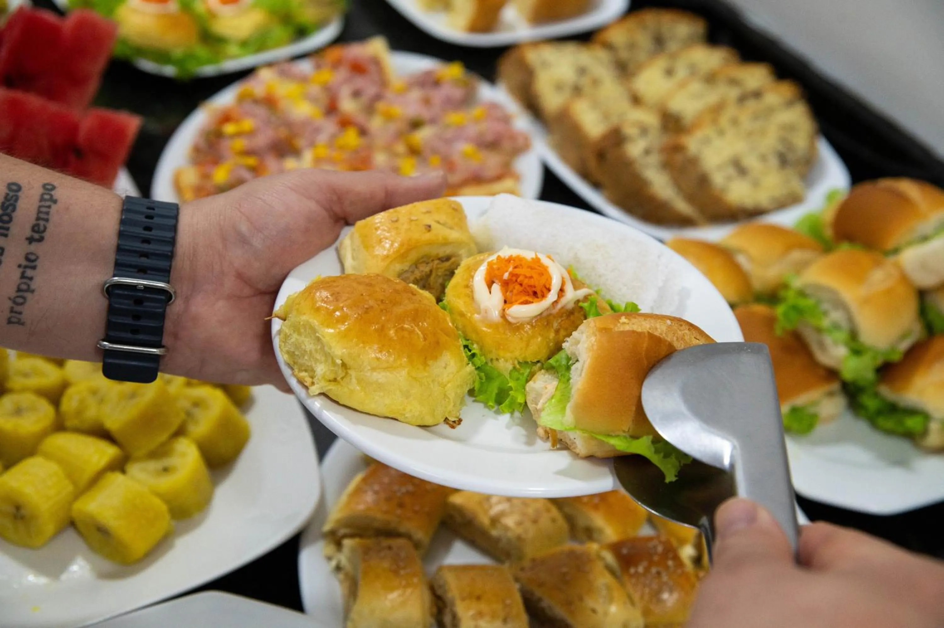 Breakfast in Hotel Guapindaia Praça