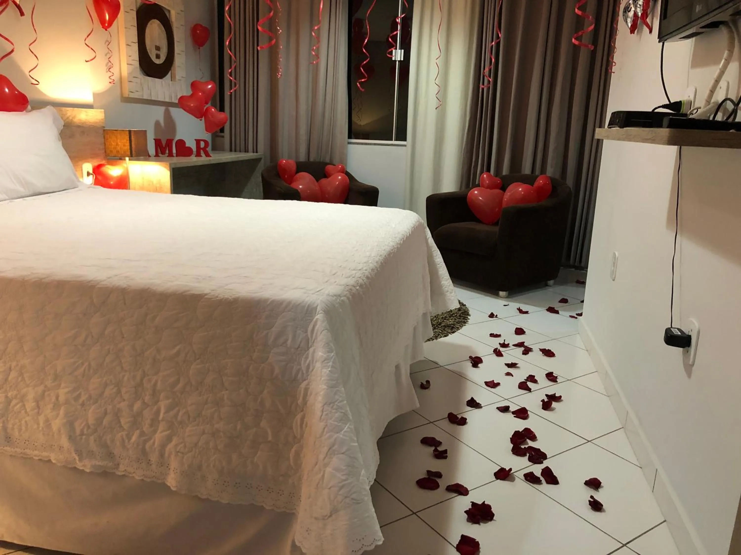 Bed in Hotel Guapindaia Praça