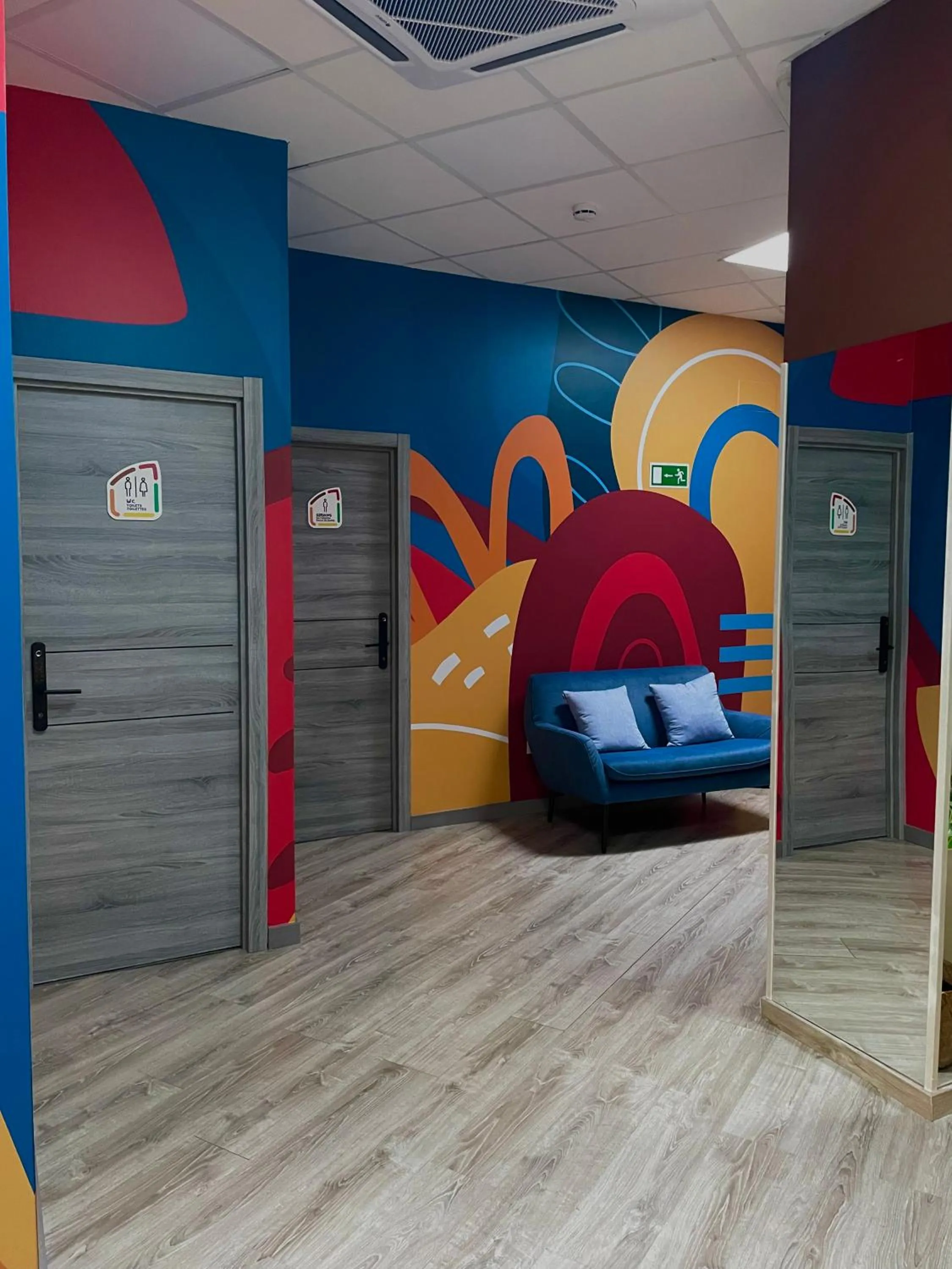 Area and facilities, Bed in Llanes Hostel