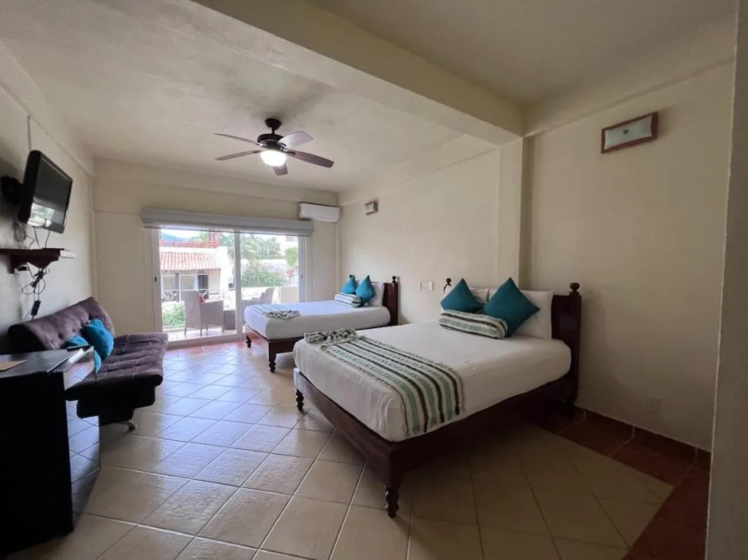 Bed in HOTEL EL CORAL