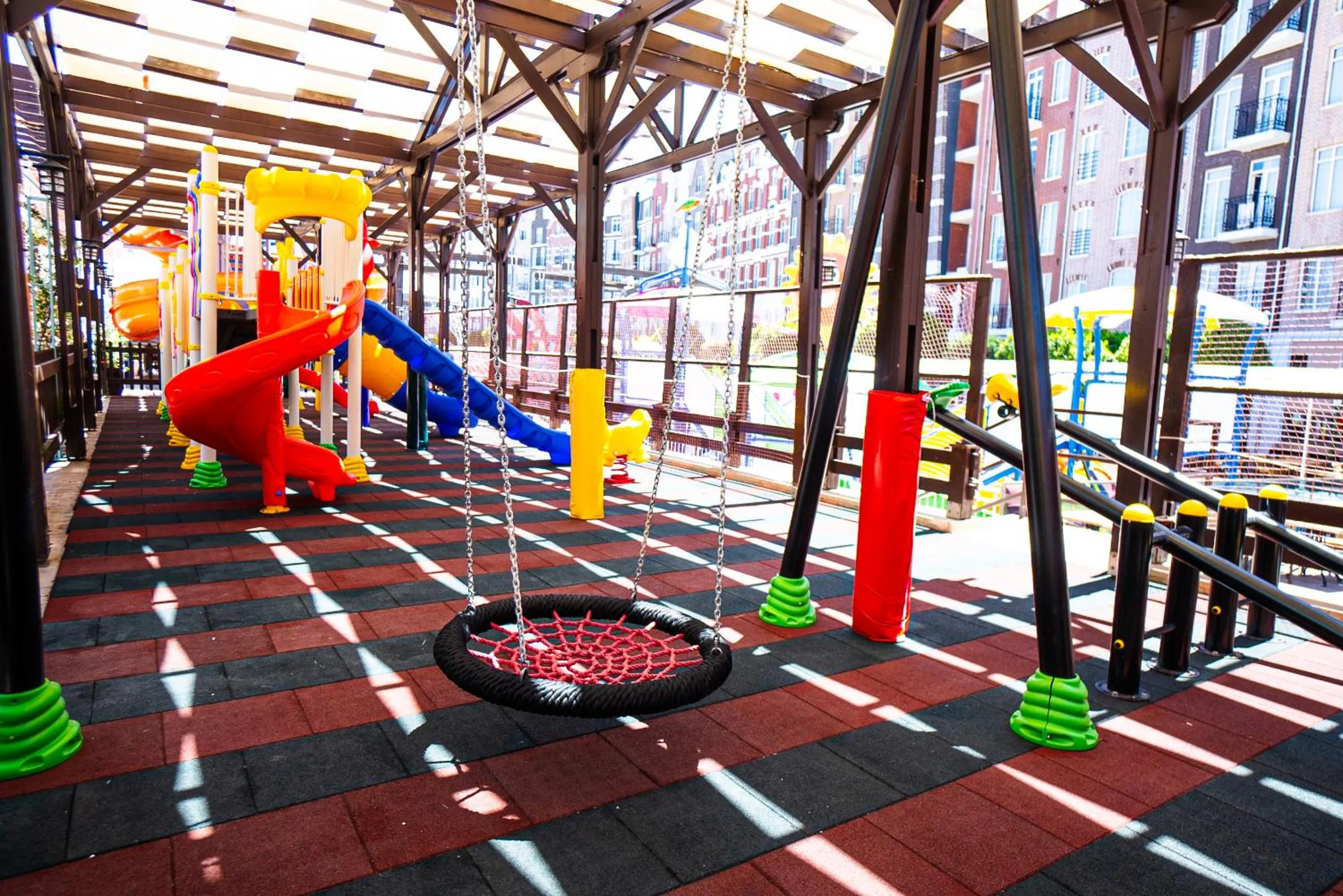 Children play ground in Orange County Kemer