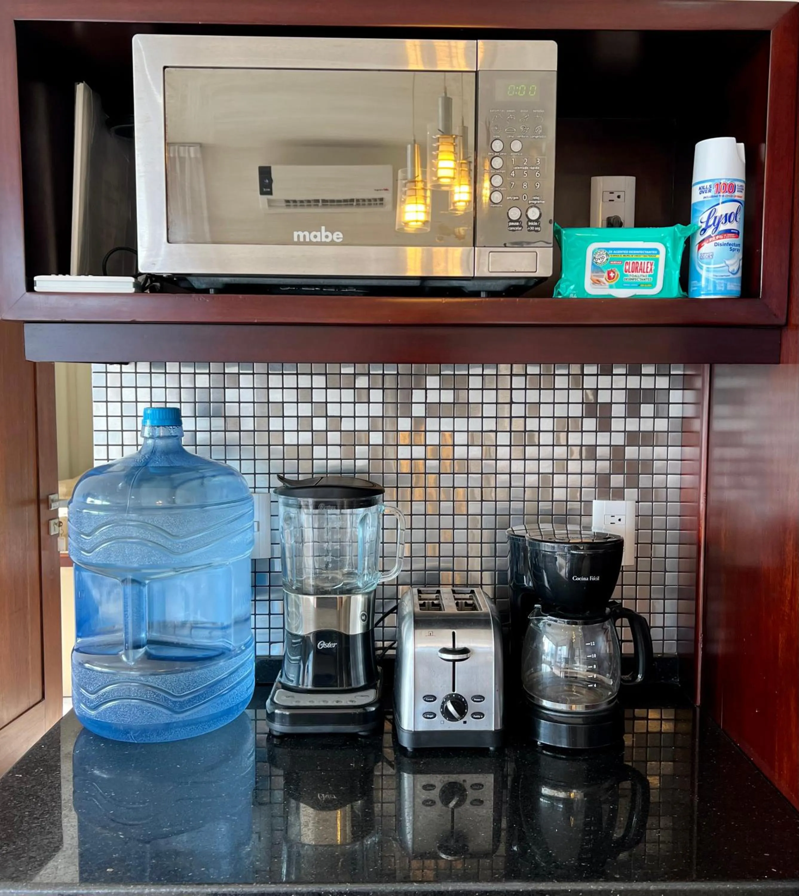 Coffee/tea facilities in Amazing Luxury Penthouse with sunset,sunrise view, private Jacuzzi and rooftop pool