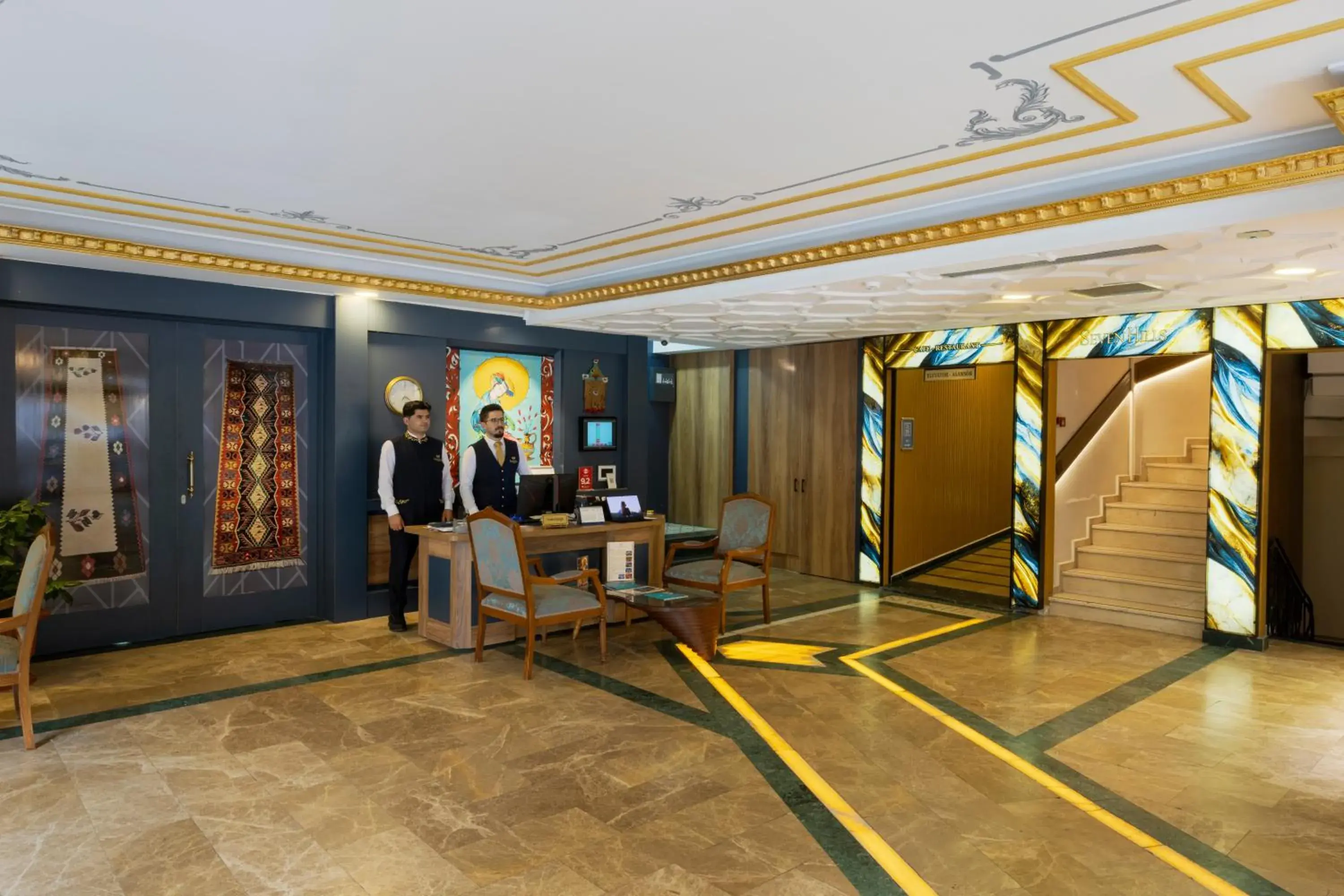 Lobby or reception in Seven Hills Hotel - Special Category Lobby or reception in Seven Hills Hotel - Special Category