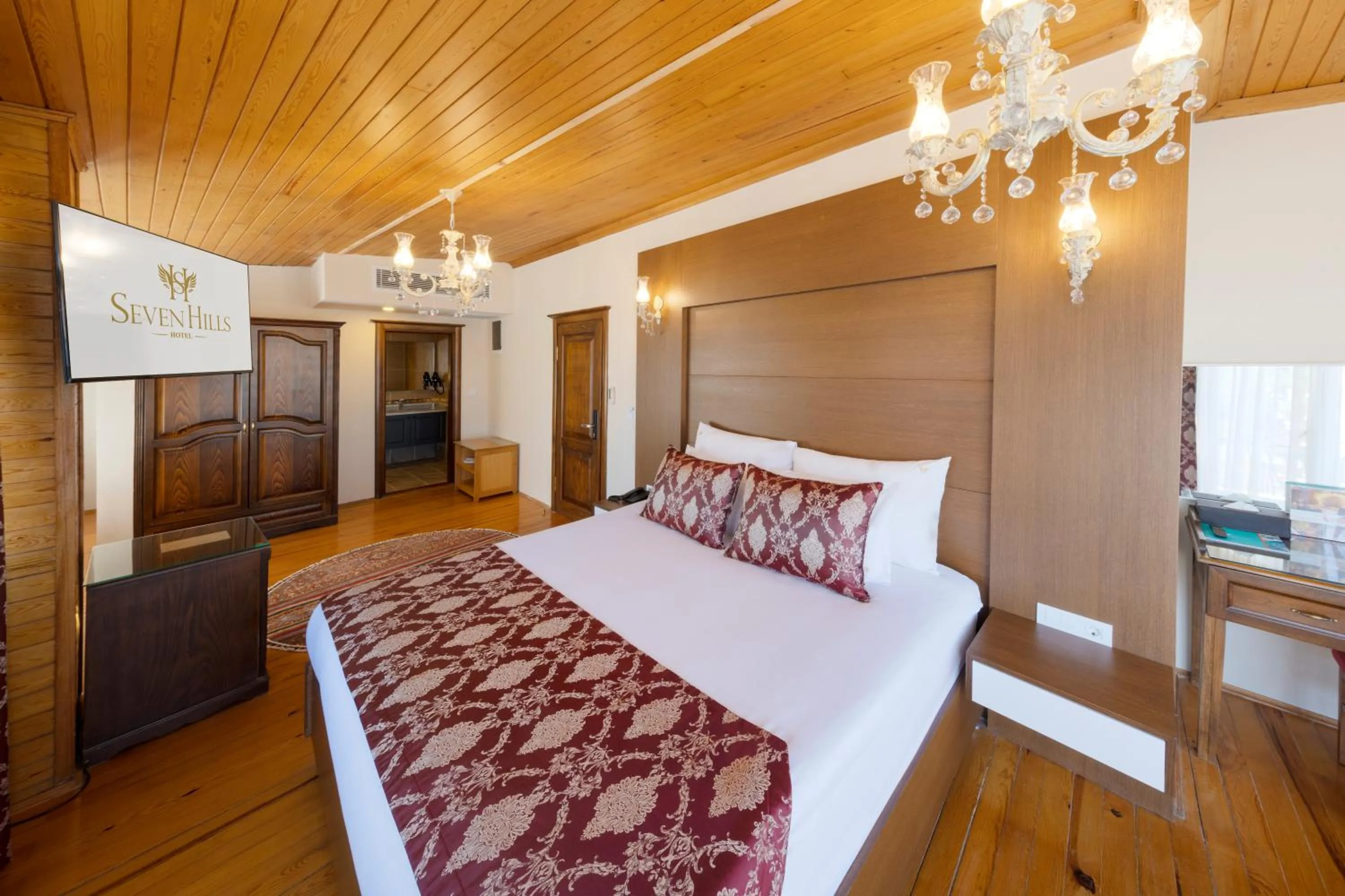 Photo of the whole room, Bed in Seven Hills Hotel - Special Category