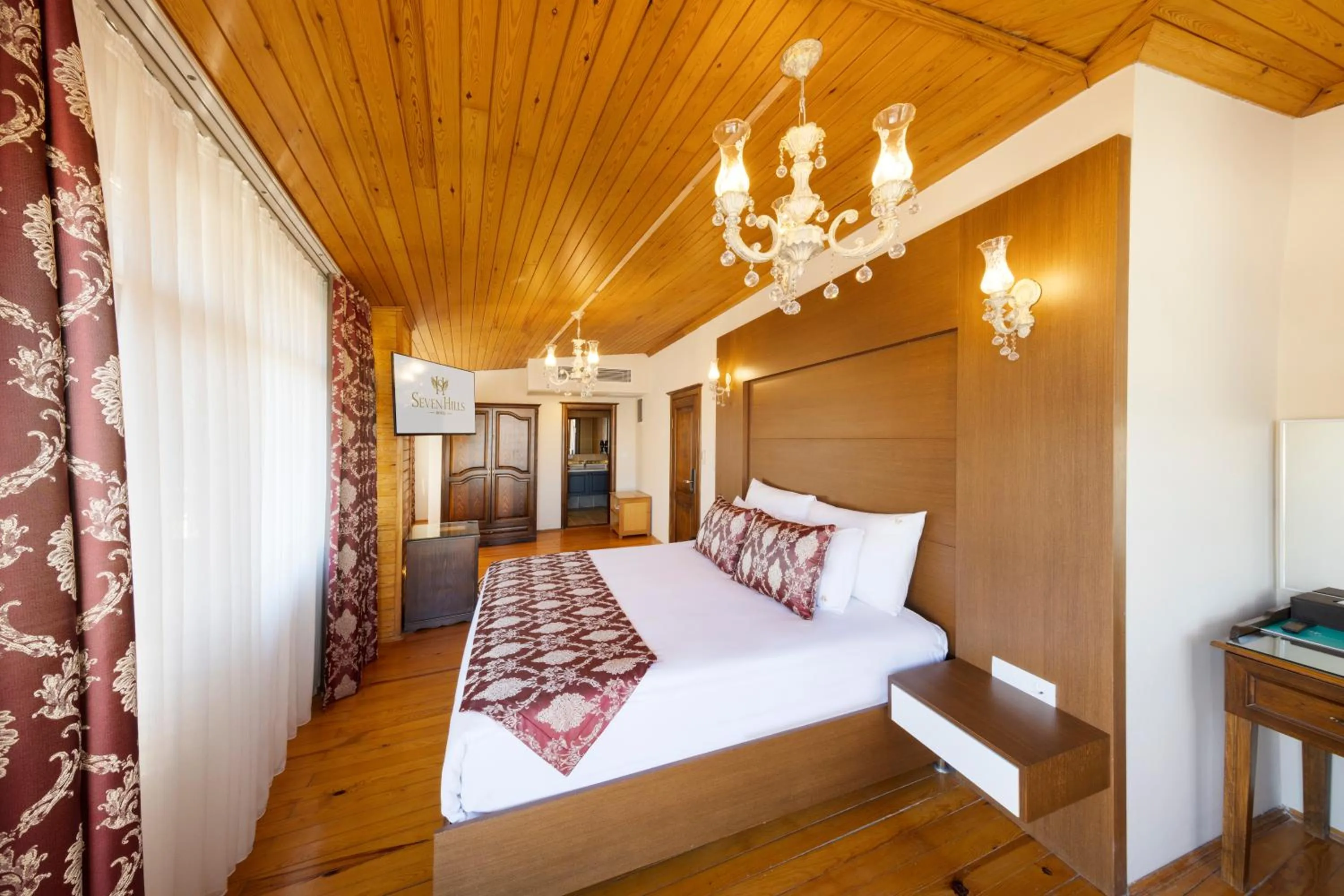 Photo of the whole room, Bed in Seven Hills Hotel - Special Category