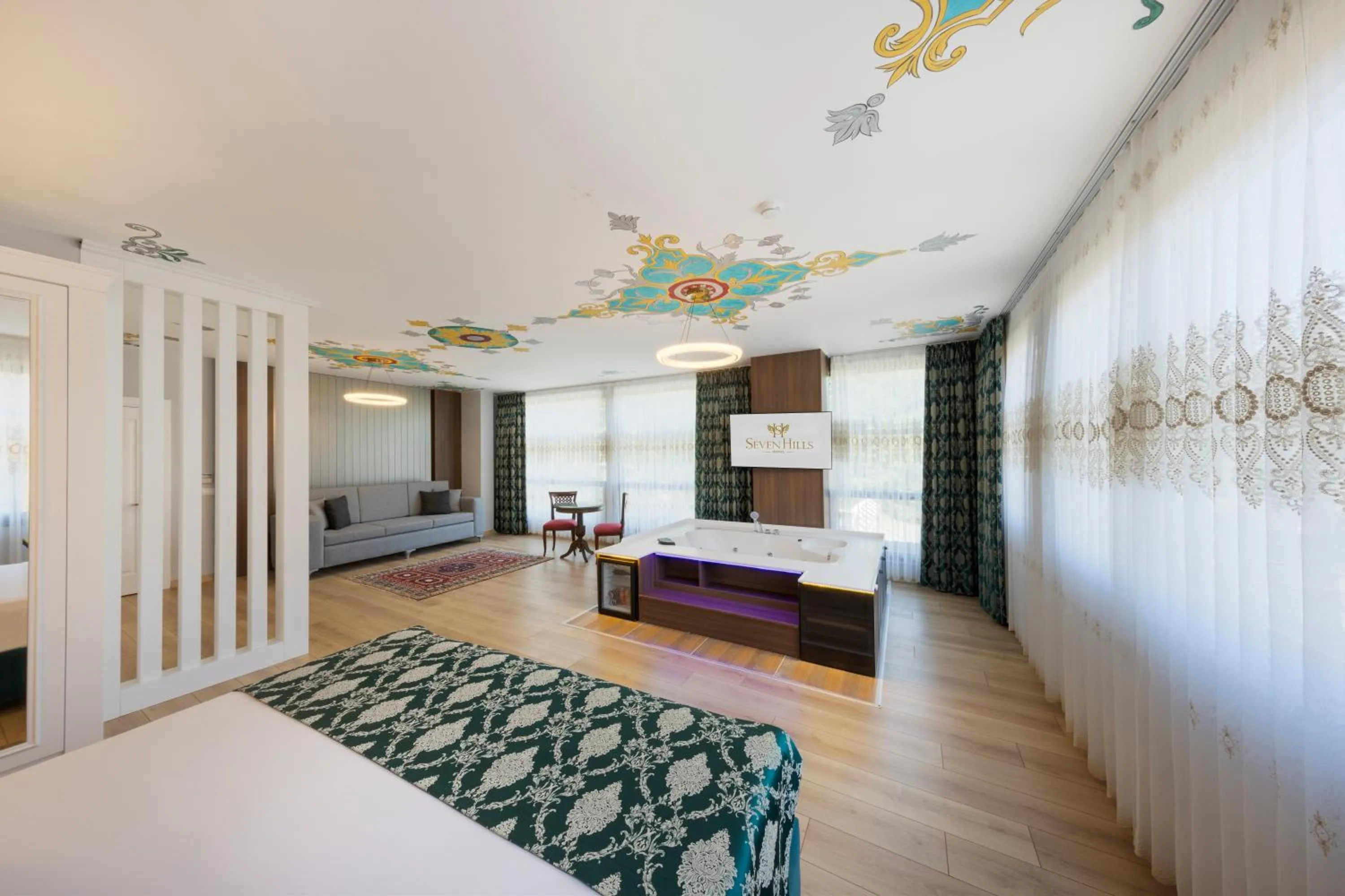 Photo of the whole room, Bed in Seven Hills Hotel - Special Category